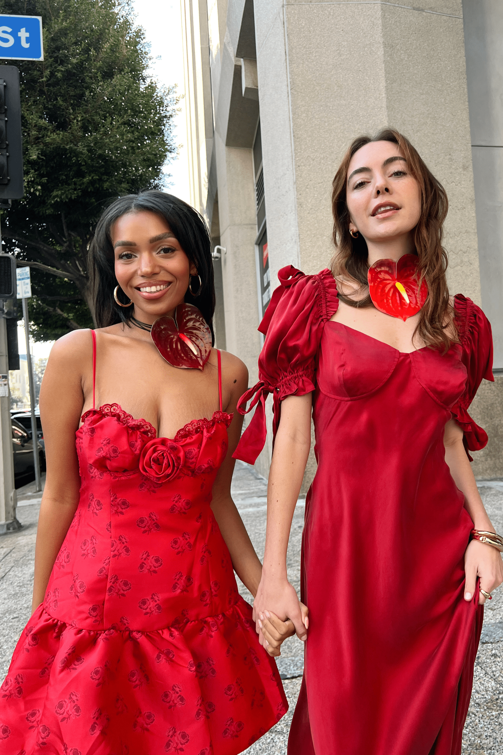 Anthurium Flower Necklace