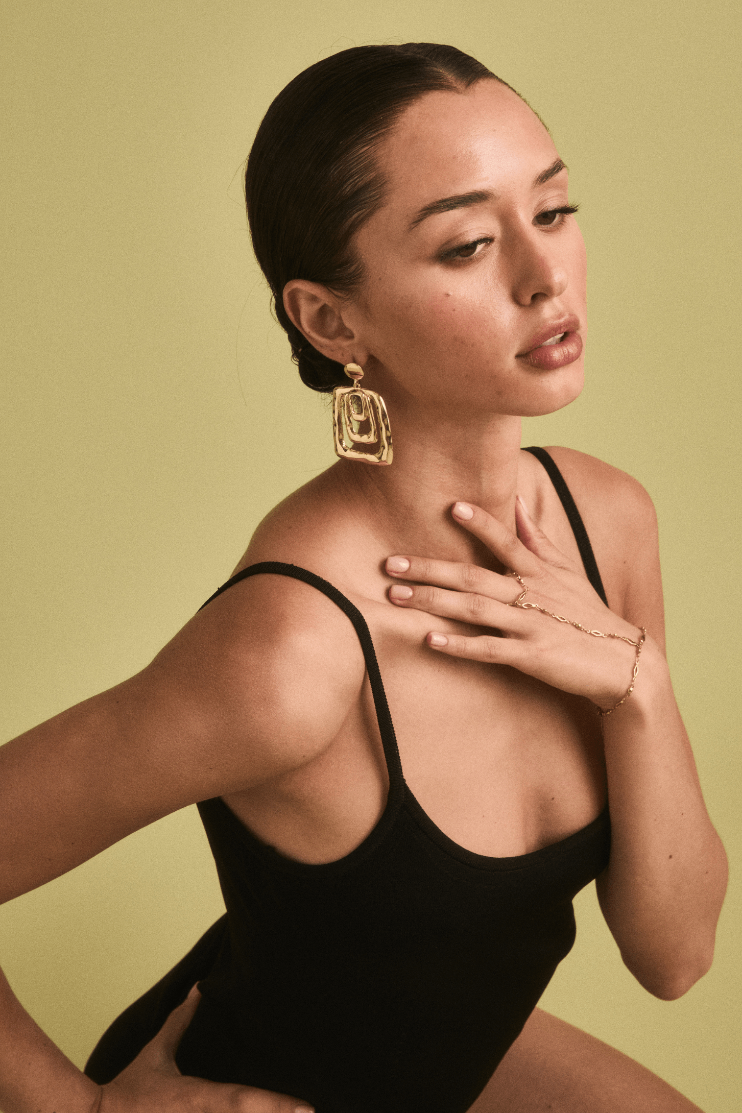 Hammered Knocker Earrings