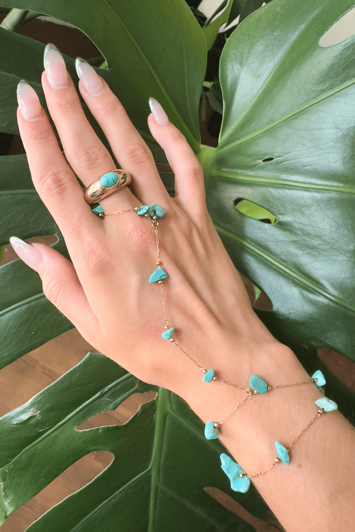 Murtal Hand Chain + Cedric Ring Bundle