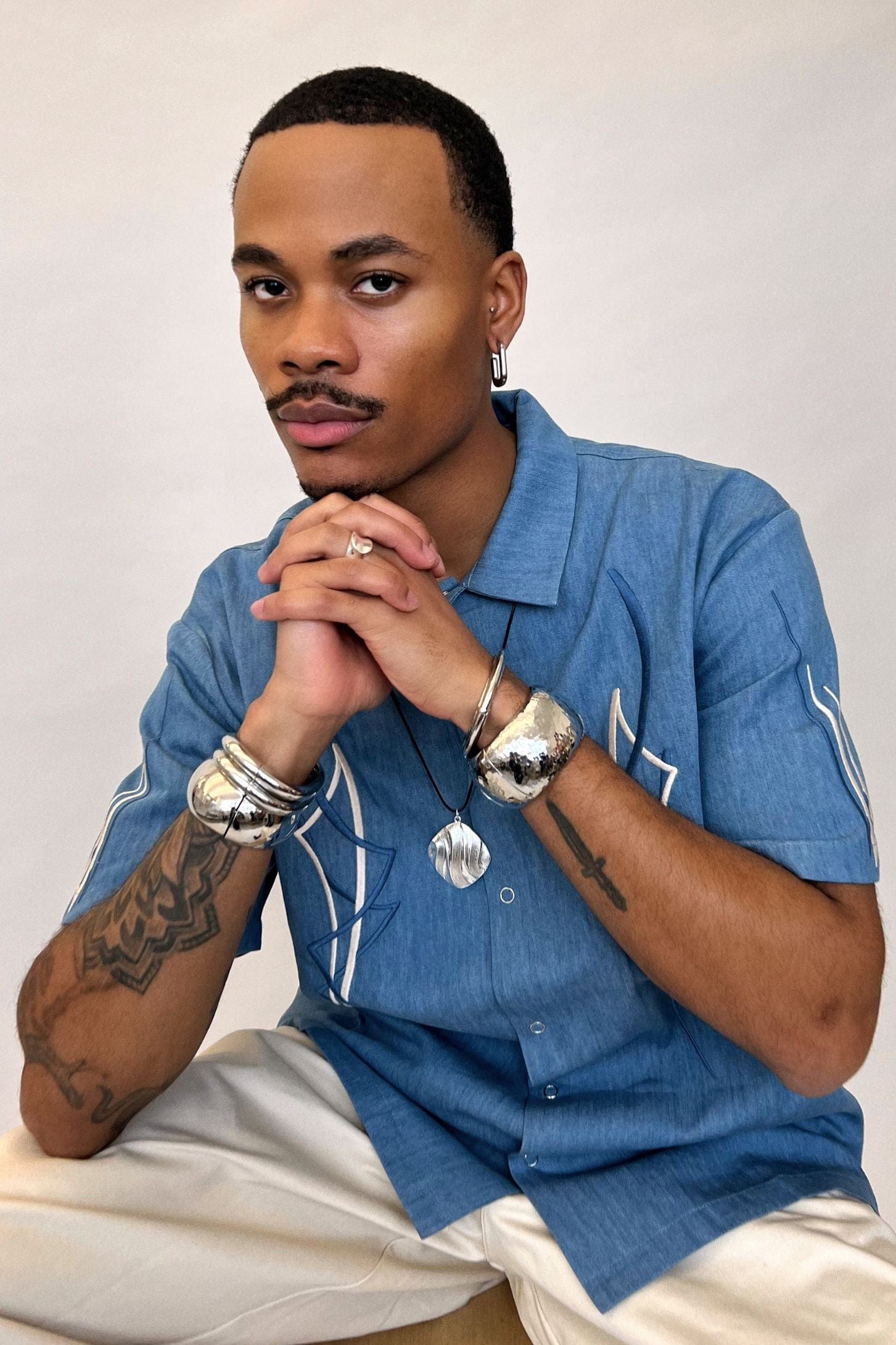 Square Corded Necklace