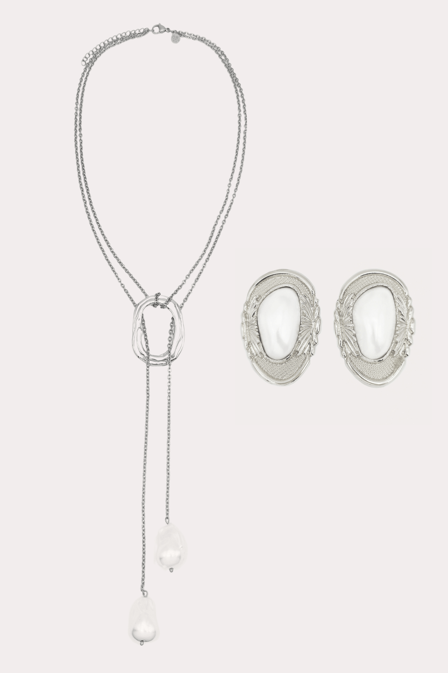 Solar Necklace + Dolly Earrings Bundle