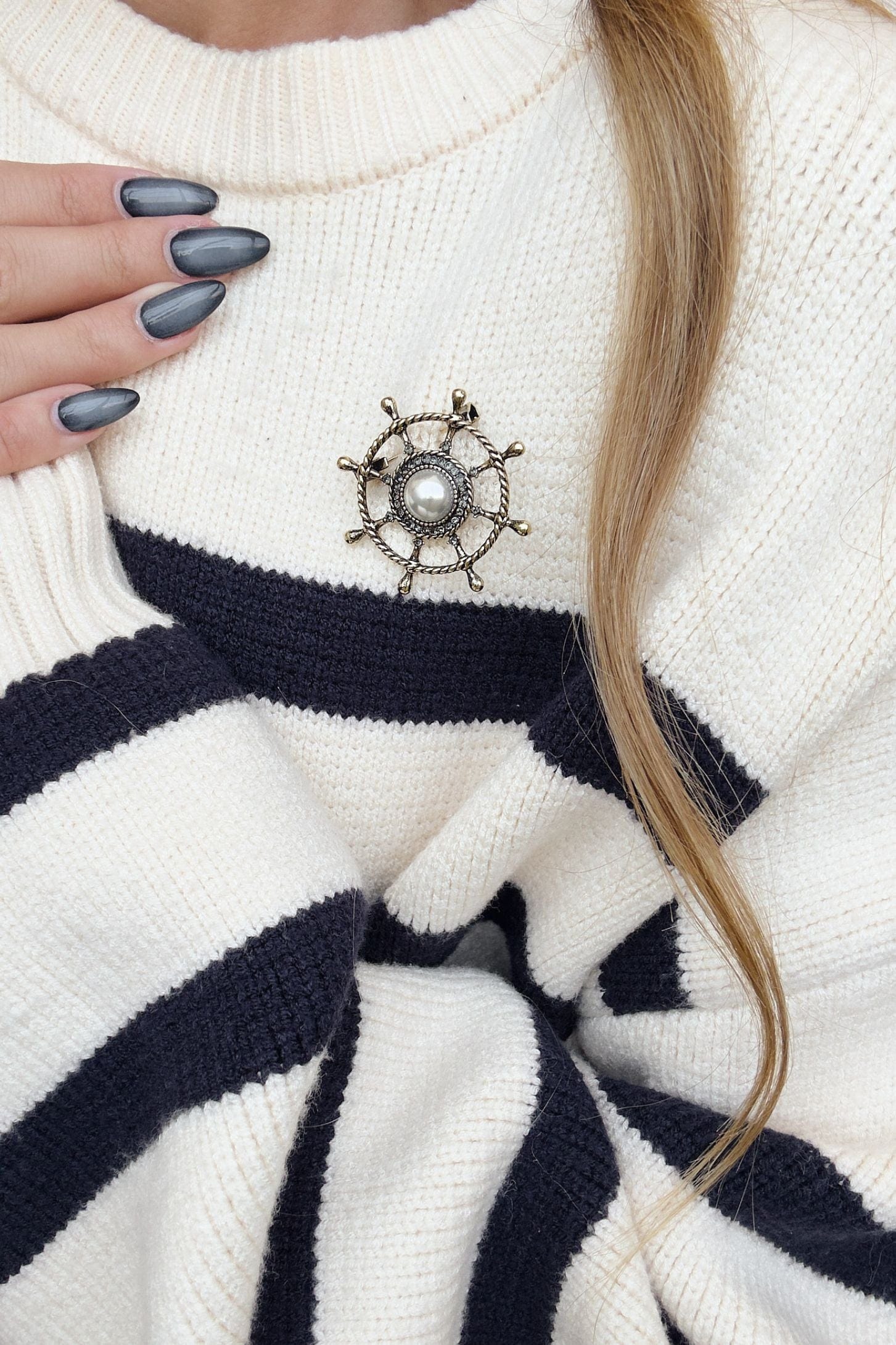 Wheel Brooch