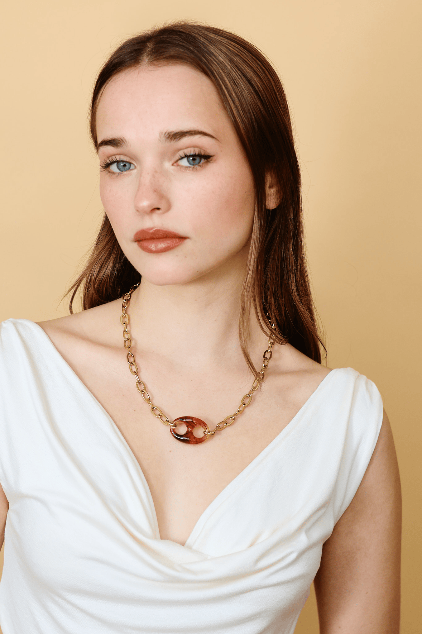 Acrylic Link Necklace