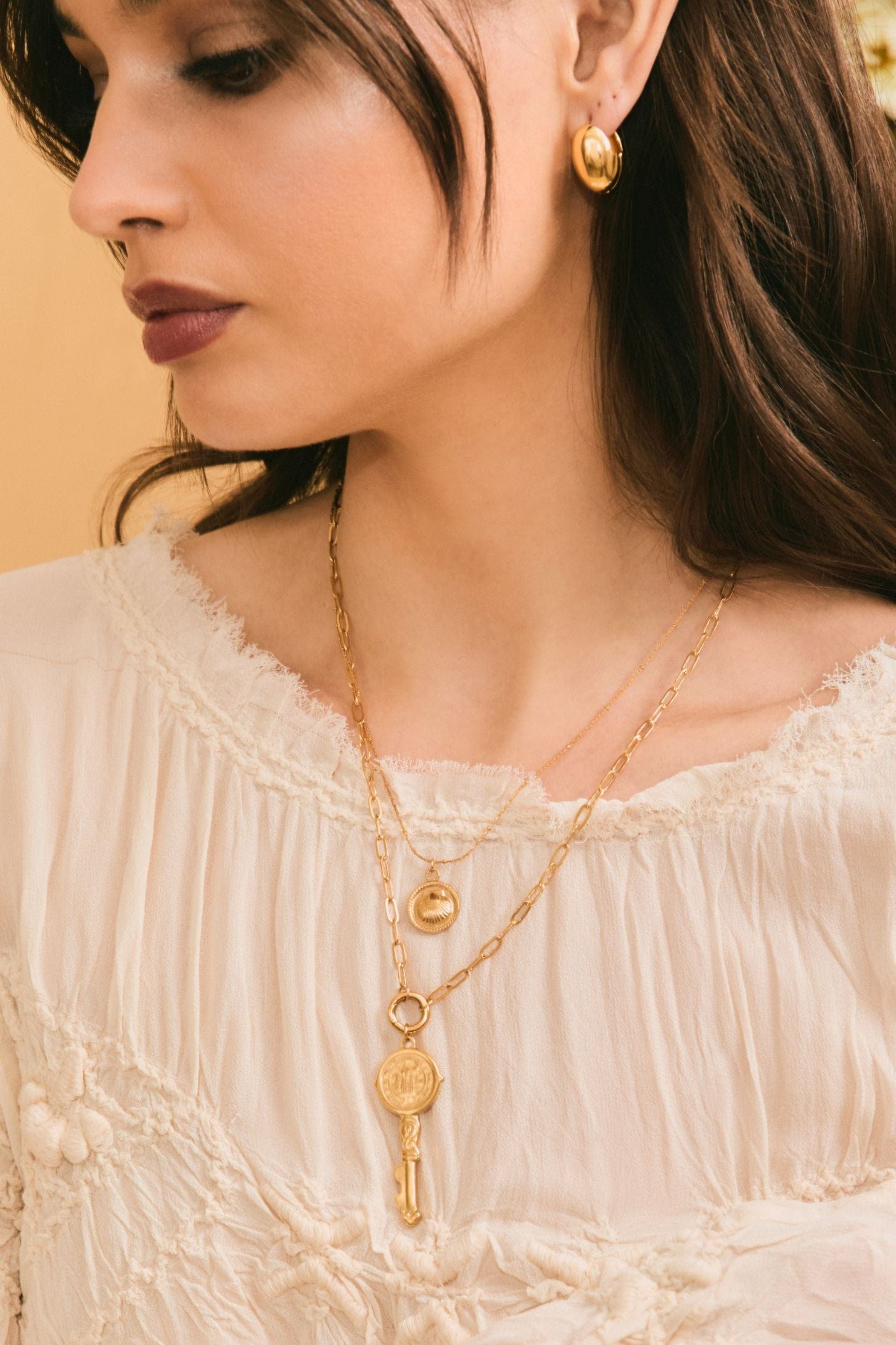 Dainty Shell Charm Necklace