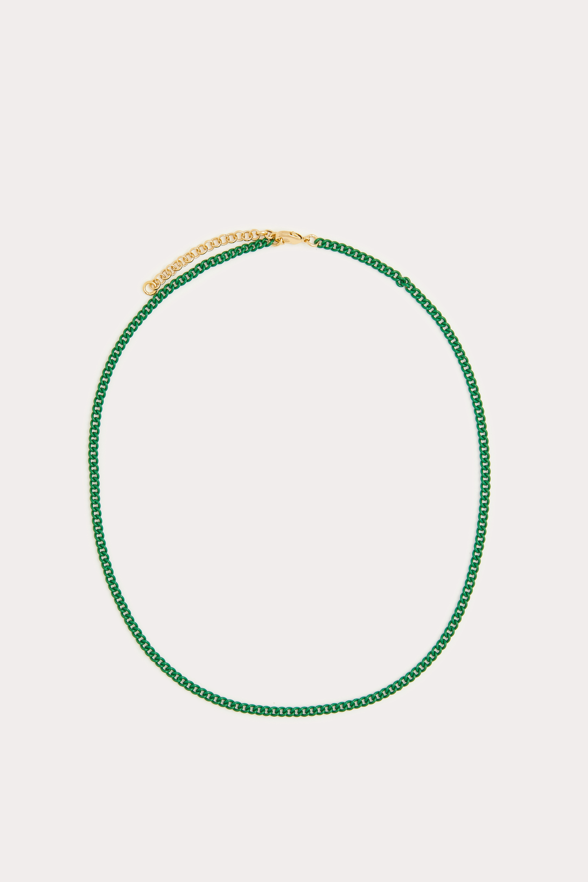 Painted Link Necklace