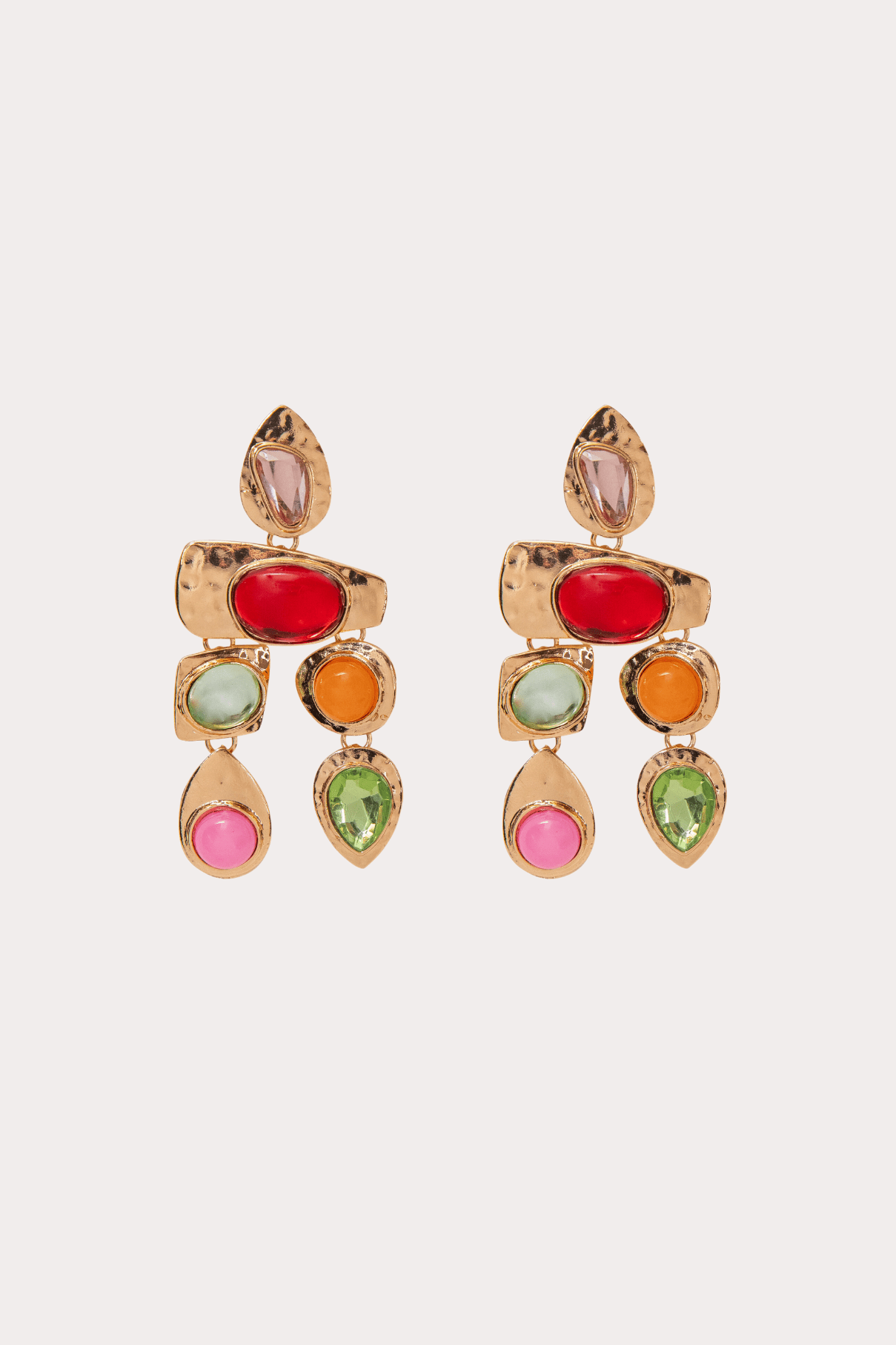 Multi Stone Earrings