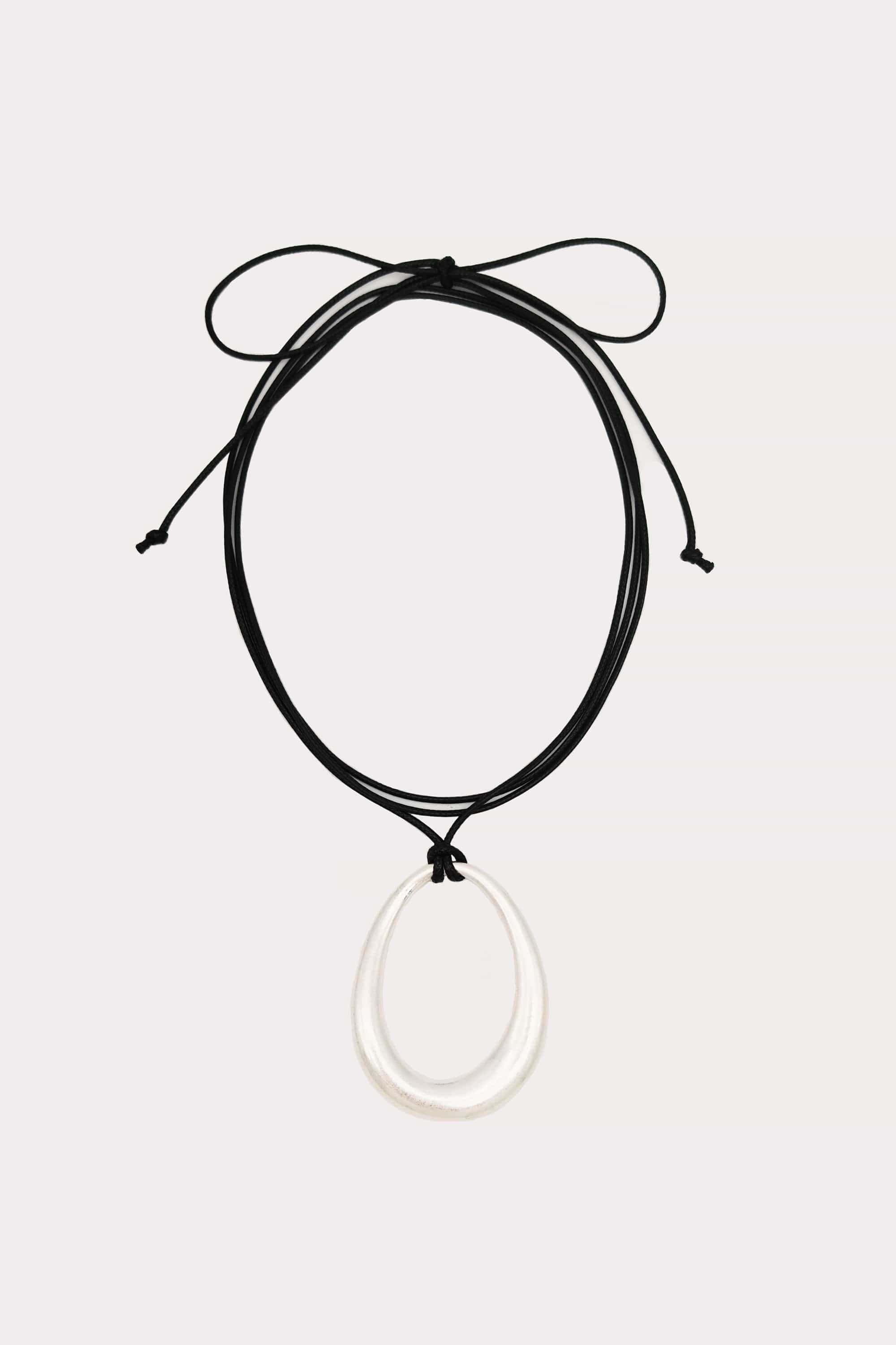 Oval Corded Necklace