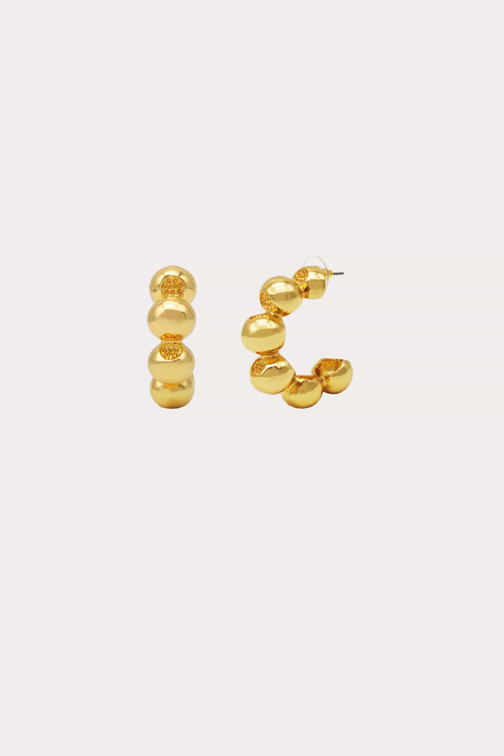 Ball Hoop Earring