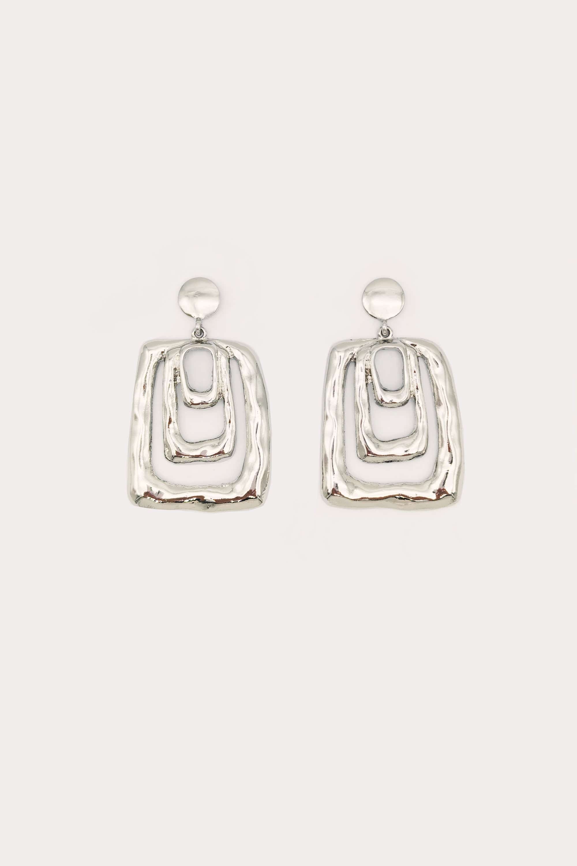 Hammered Knocker Earrings