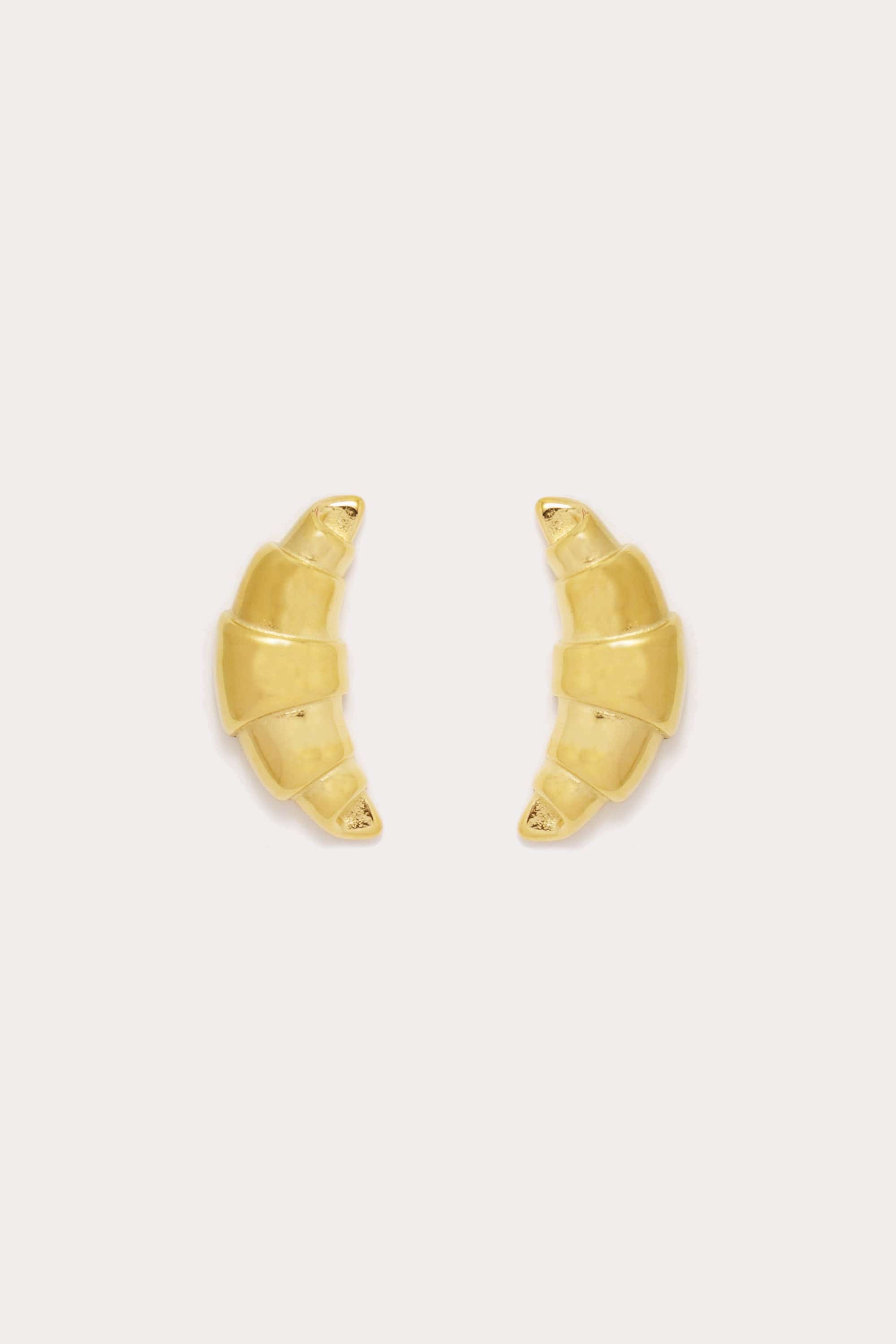 Croissant Stud Earrings