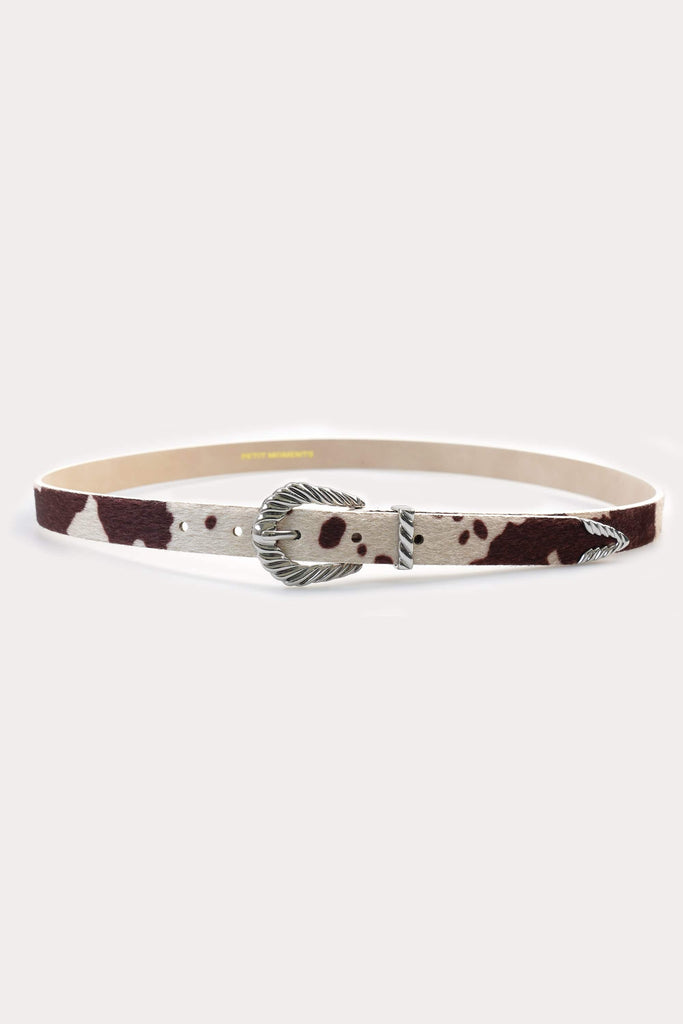 Petit Moments Modern Rodeo Belt in White Petit Moments Modern Rodeo Belt in White in White main image 2