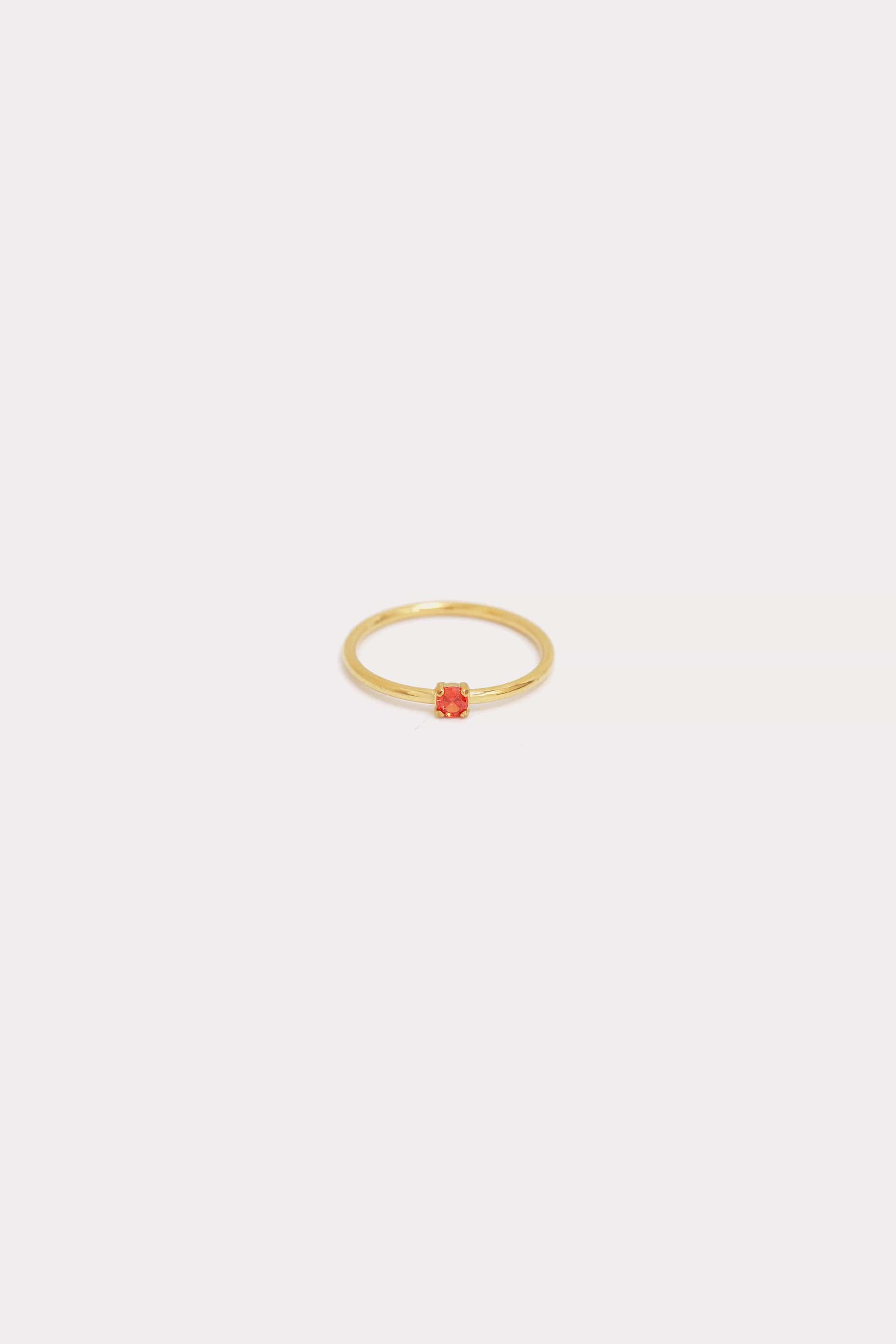 Dainty Birthstone Ring