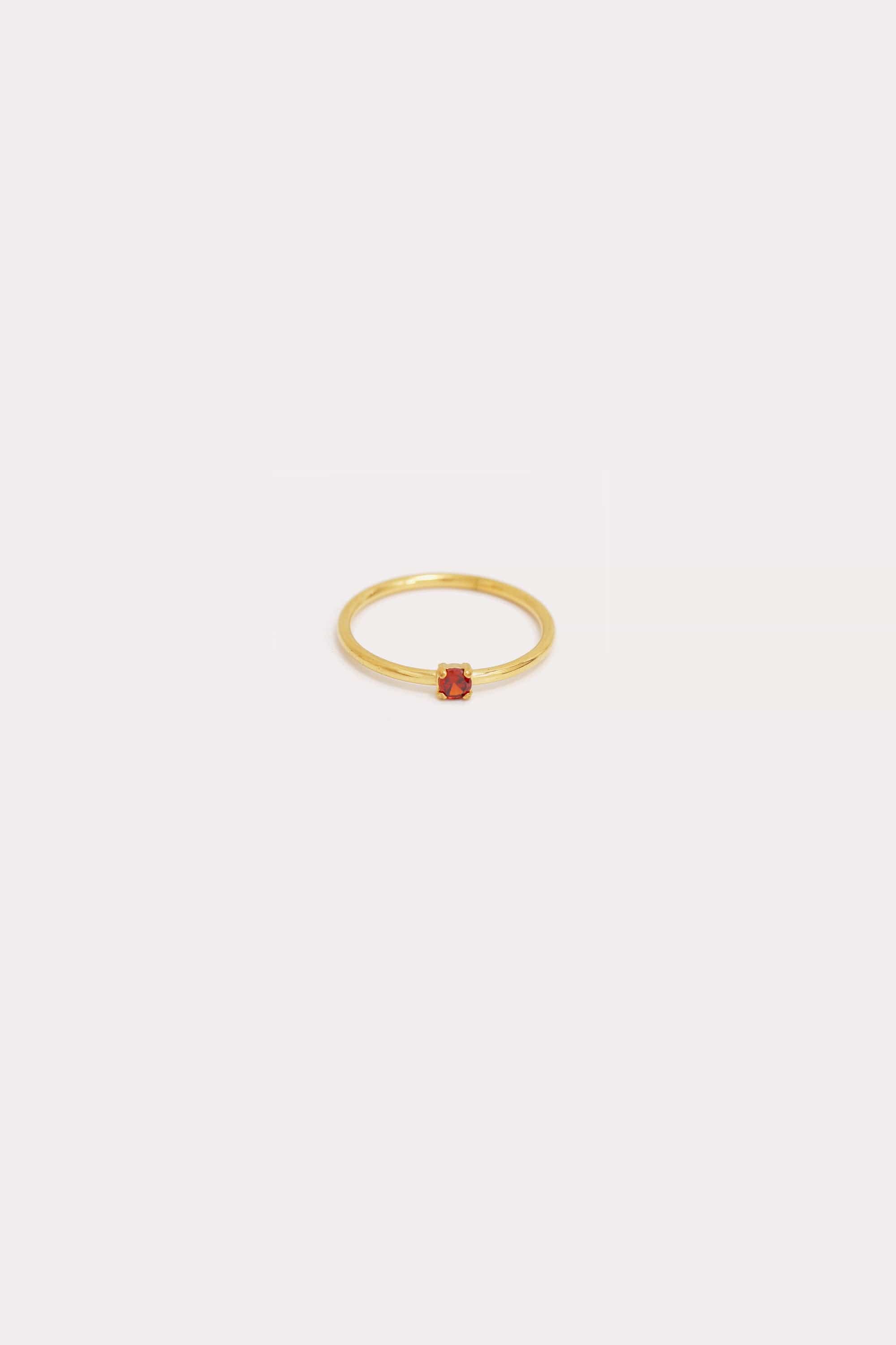 Dainty Birthstone Ring