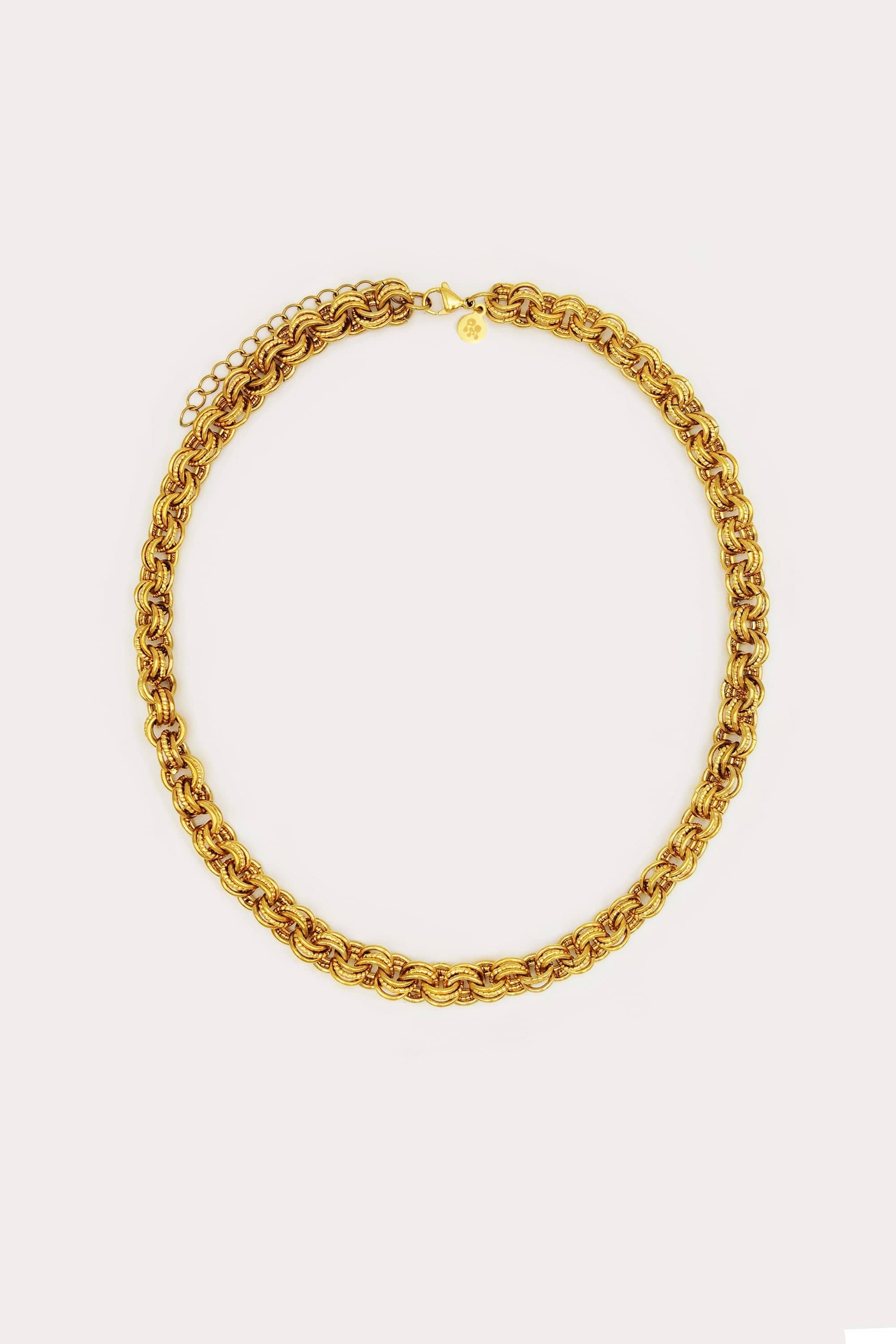 Triple Link Chain Necklace