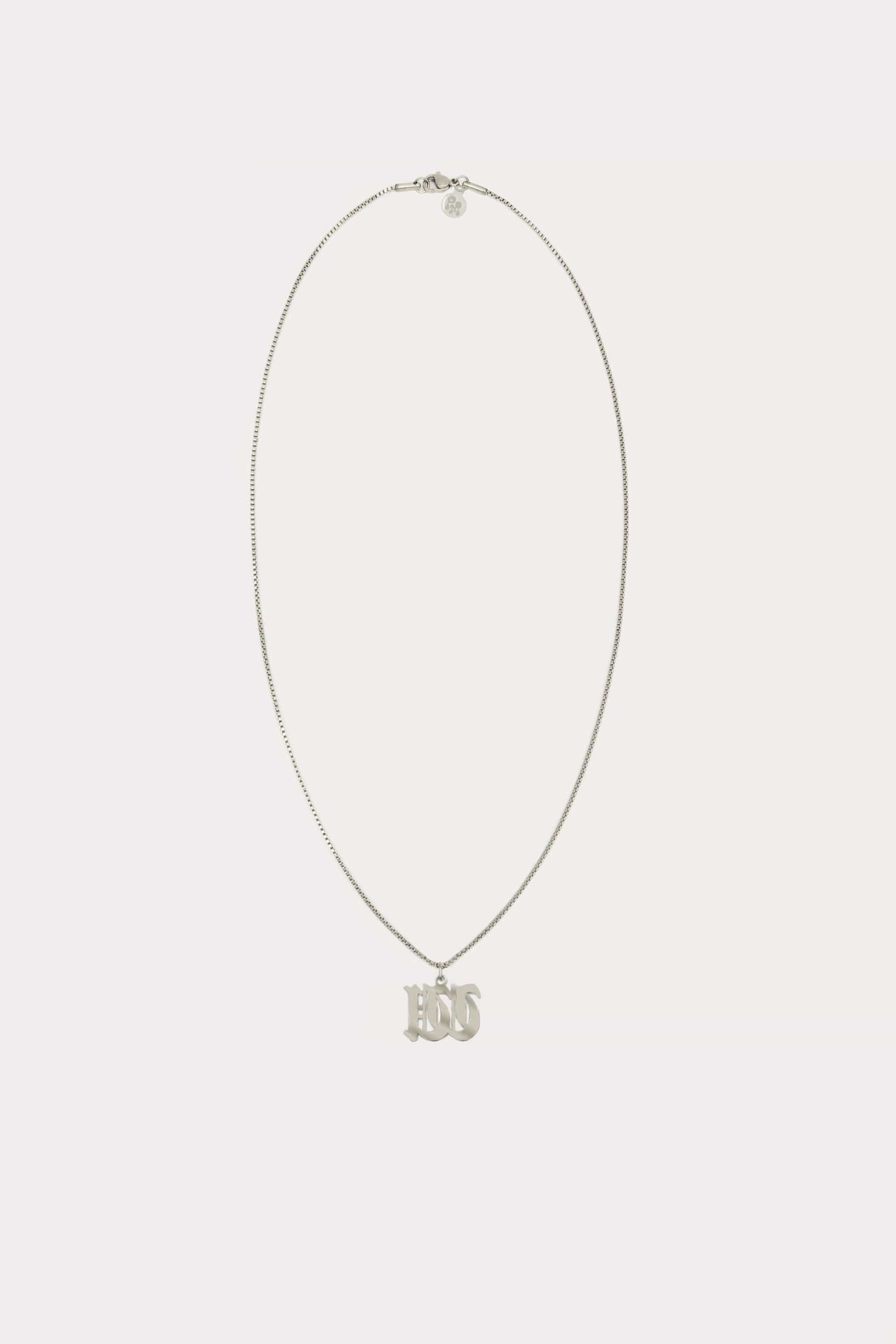 Old English Initial Necklace