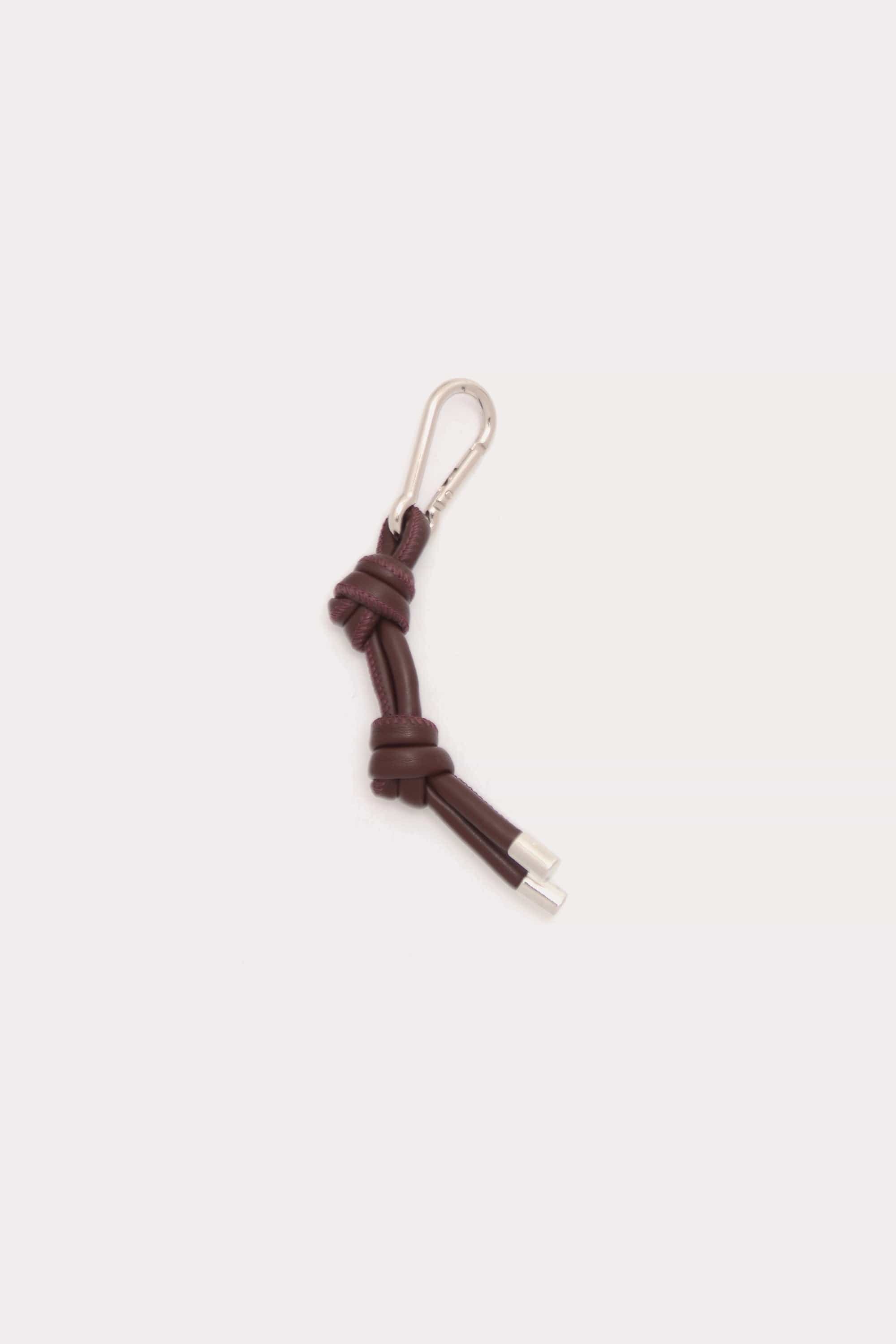 Leather Knot Bag Charm