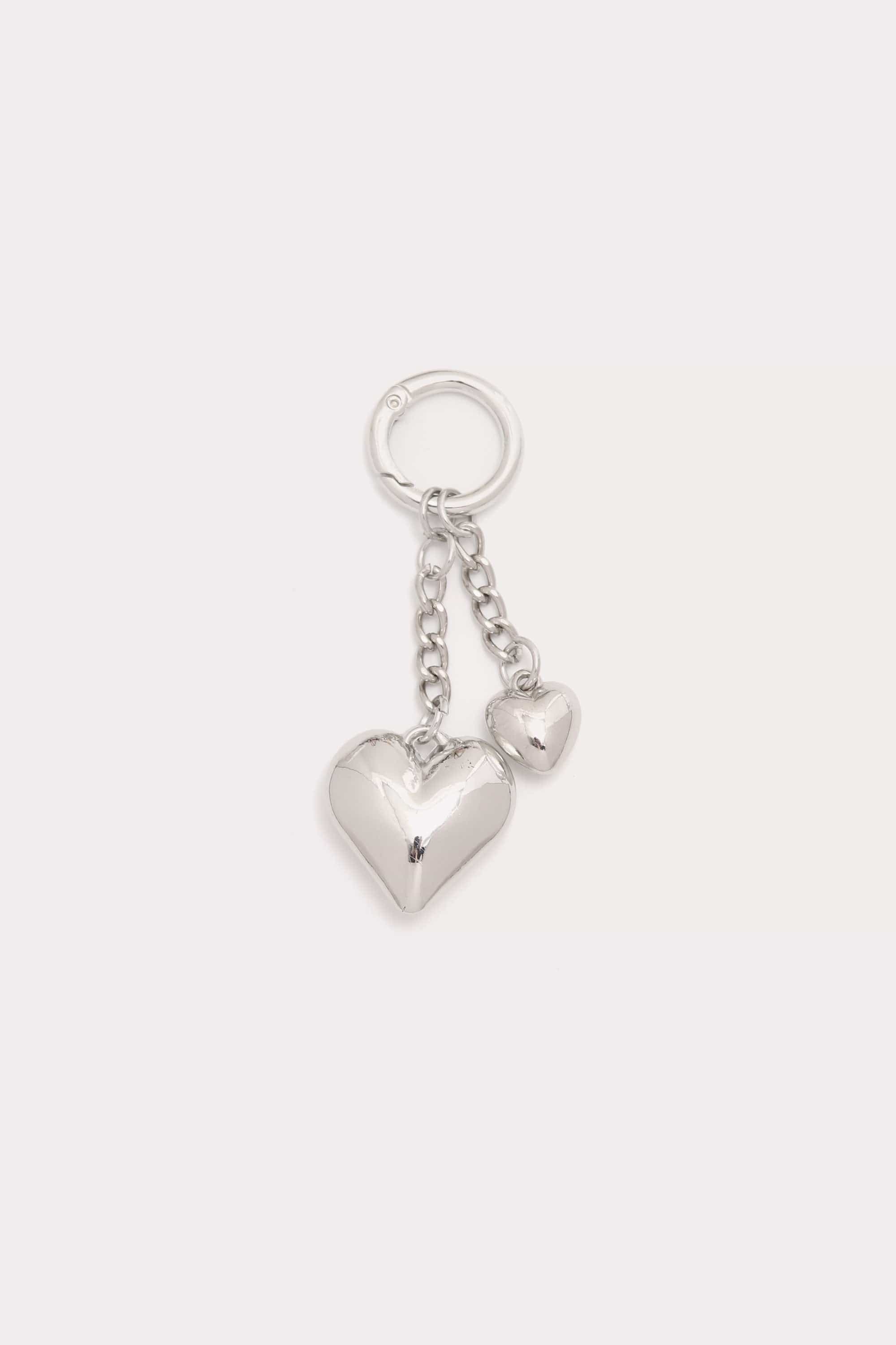 Veronica Duo Heart Key Chain