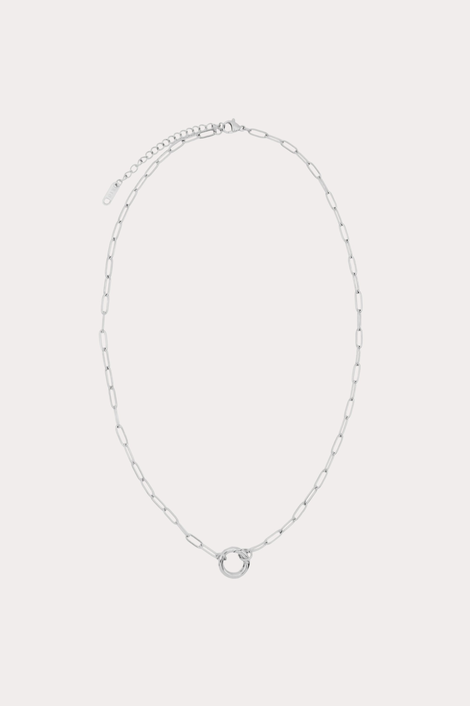 Paperclip Carabiner Necklace Chain