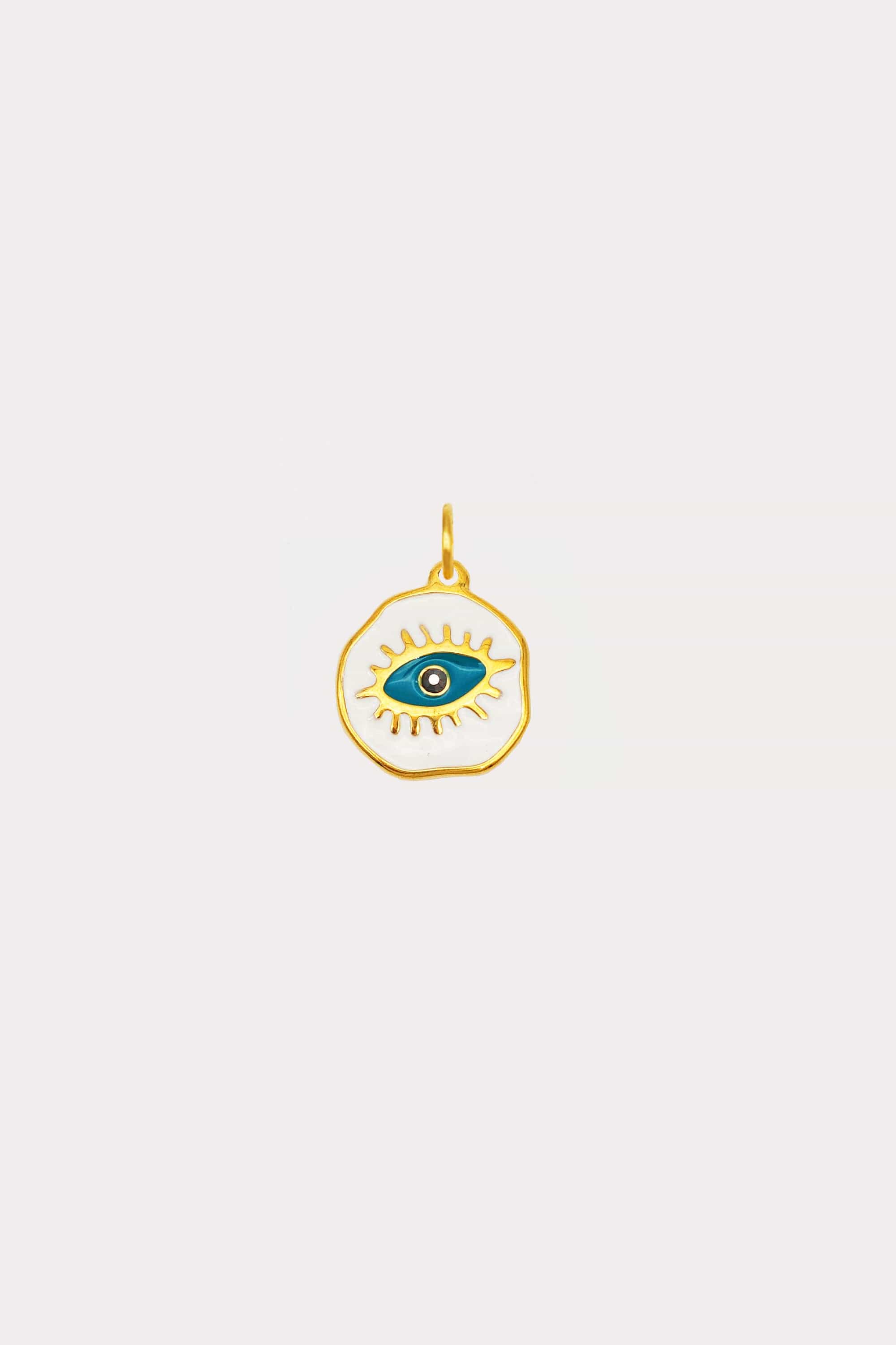 Enamel Eye Charm