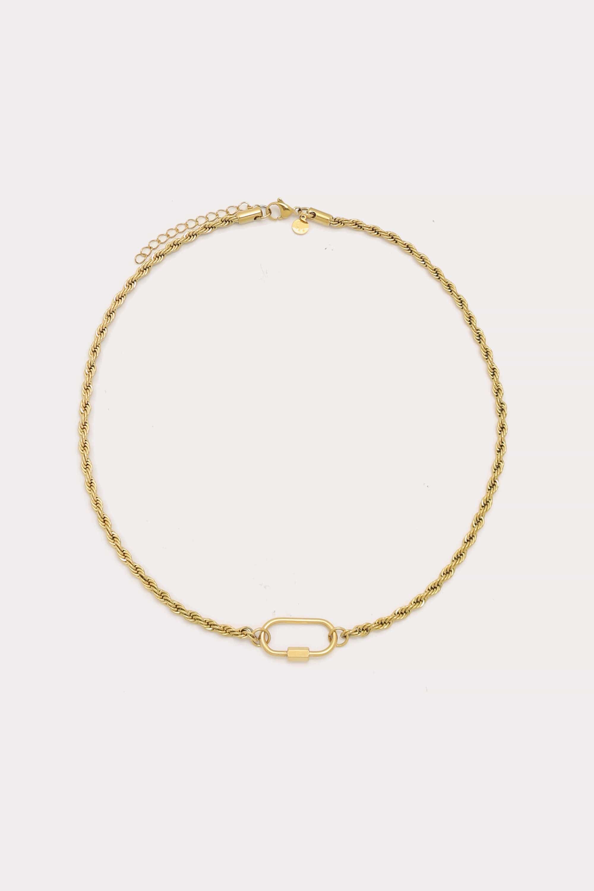 Rope Carabiner Necklace