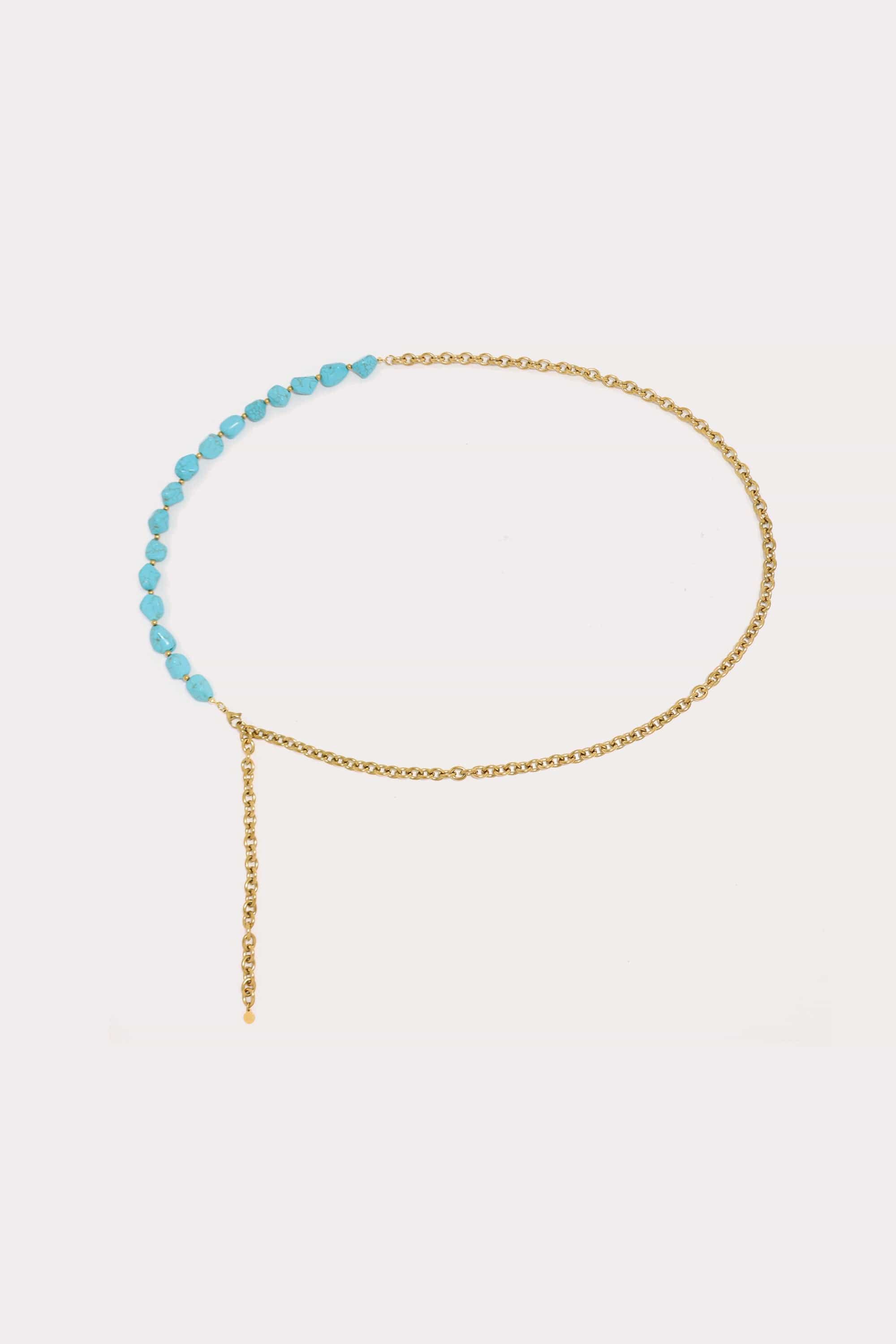 Turquoise Chain Belt