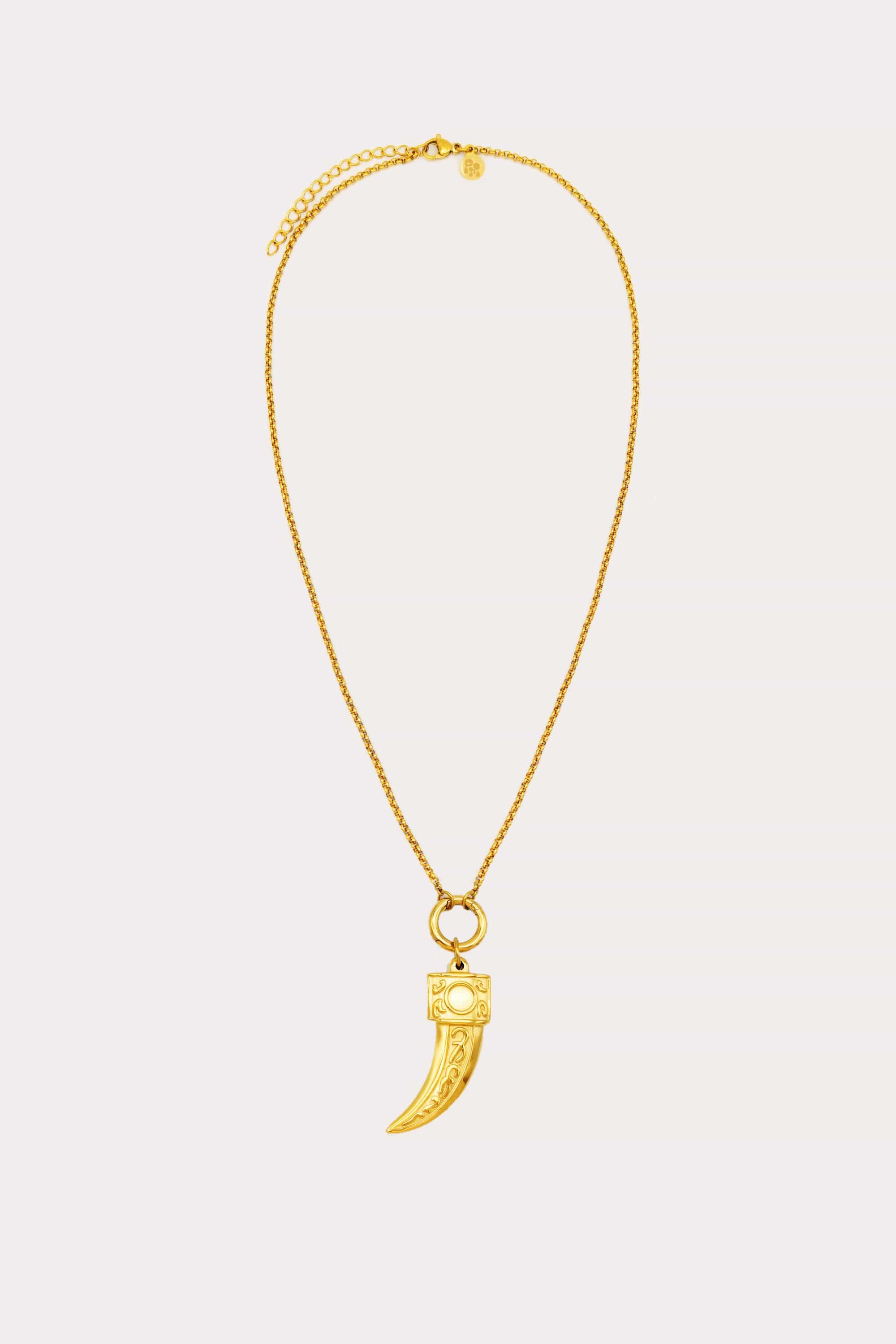 Tusk Carabiner Necklace