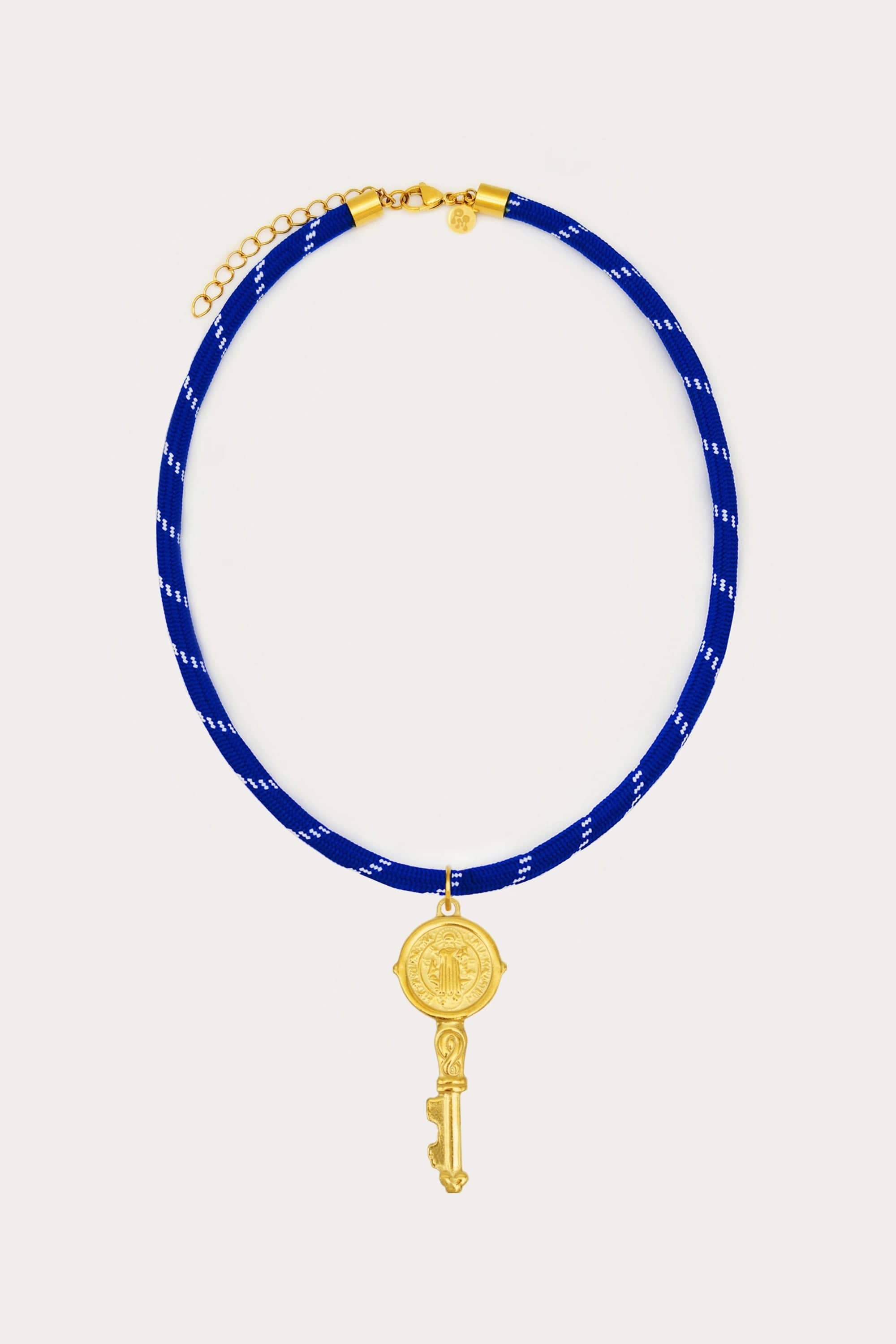 Key Charm Paracord Necklace