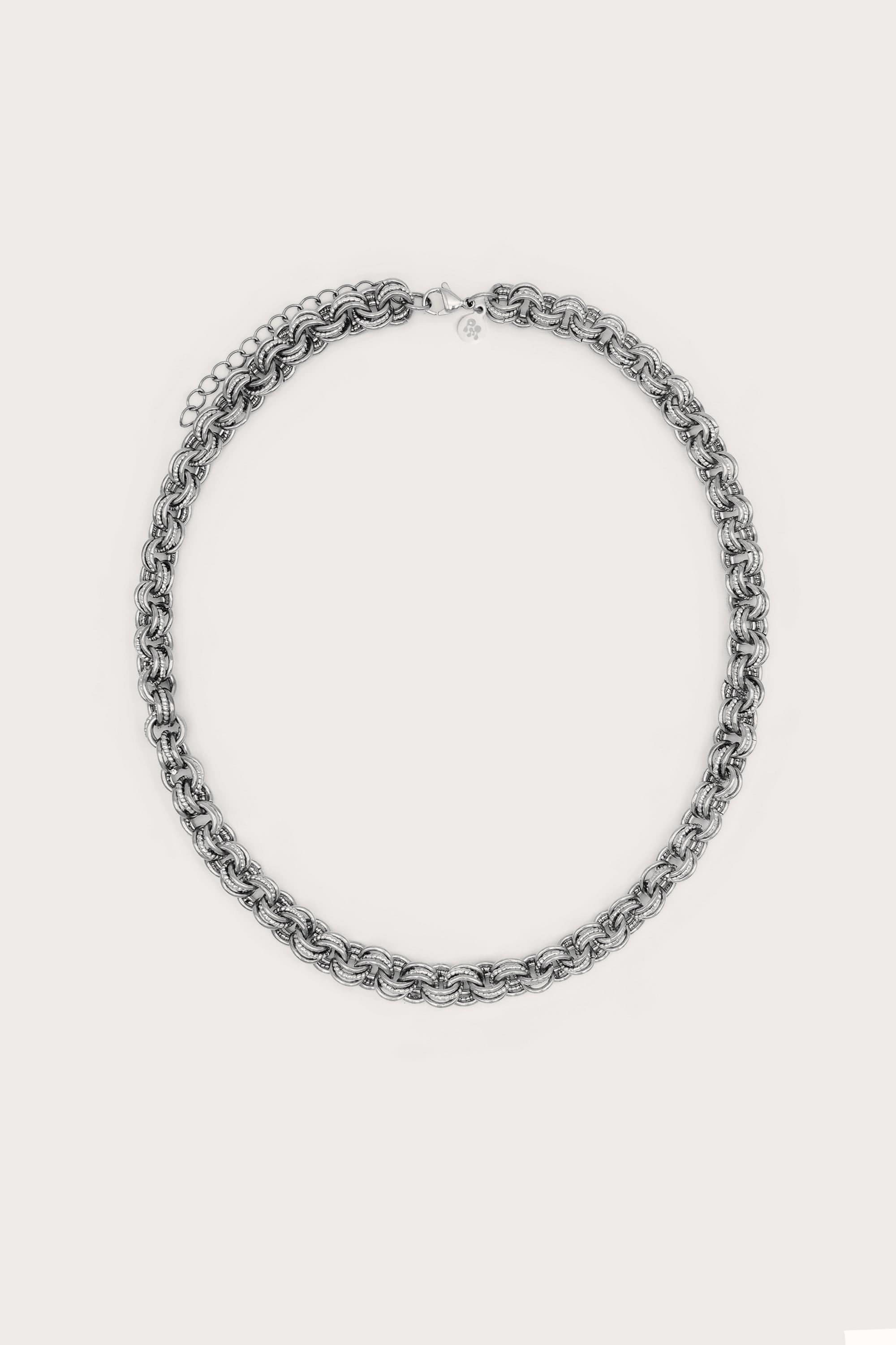 Triple Link Chain Necklace