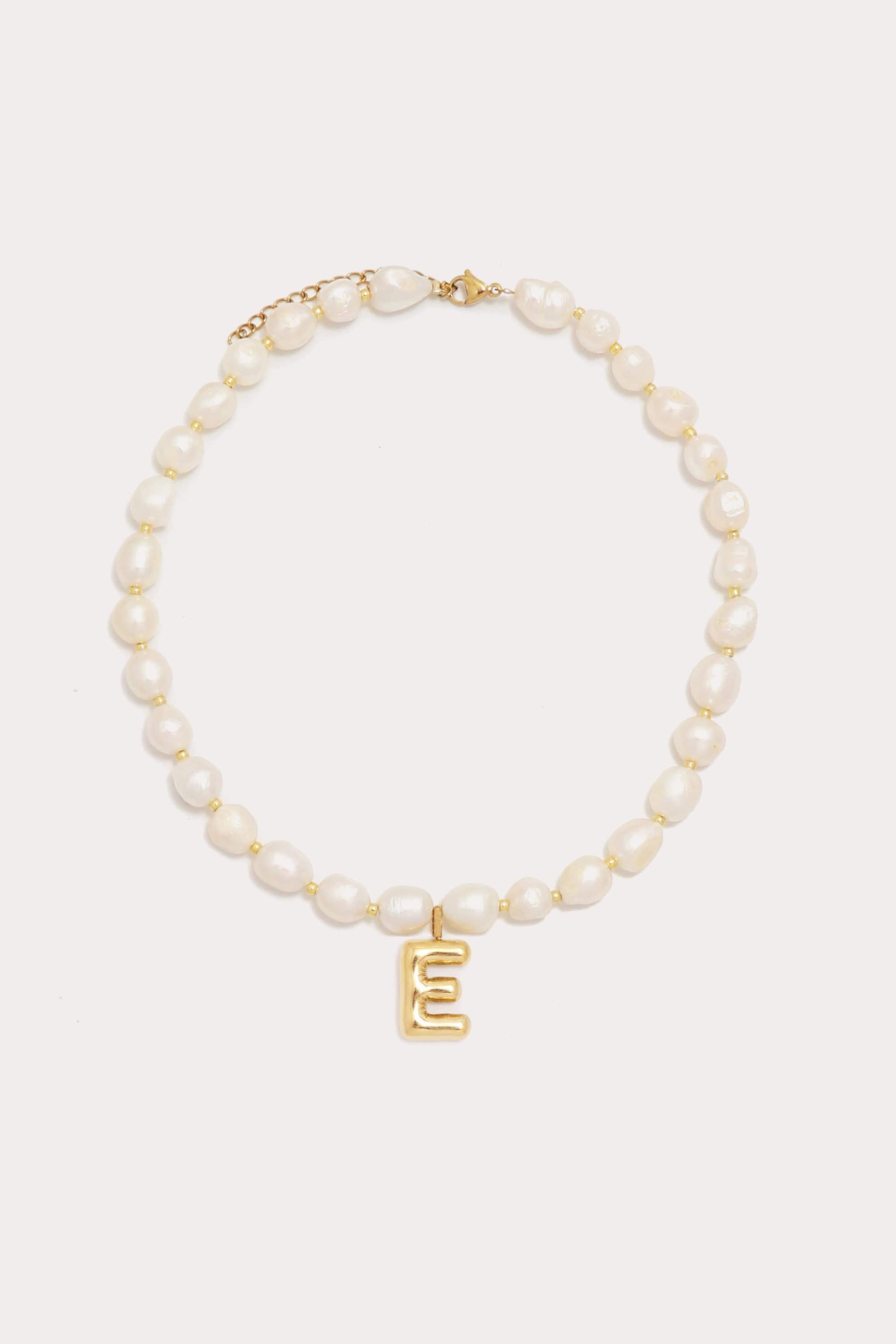 Ren Bubble Initial Necklace