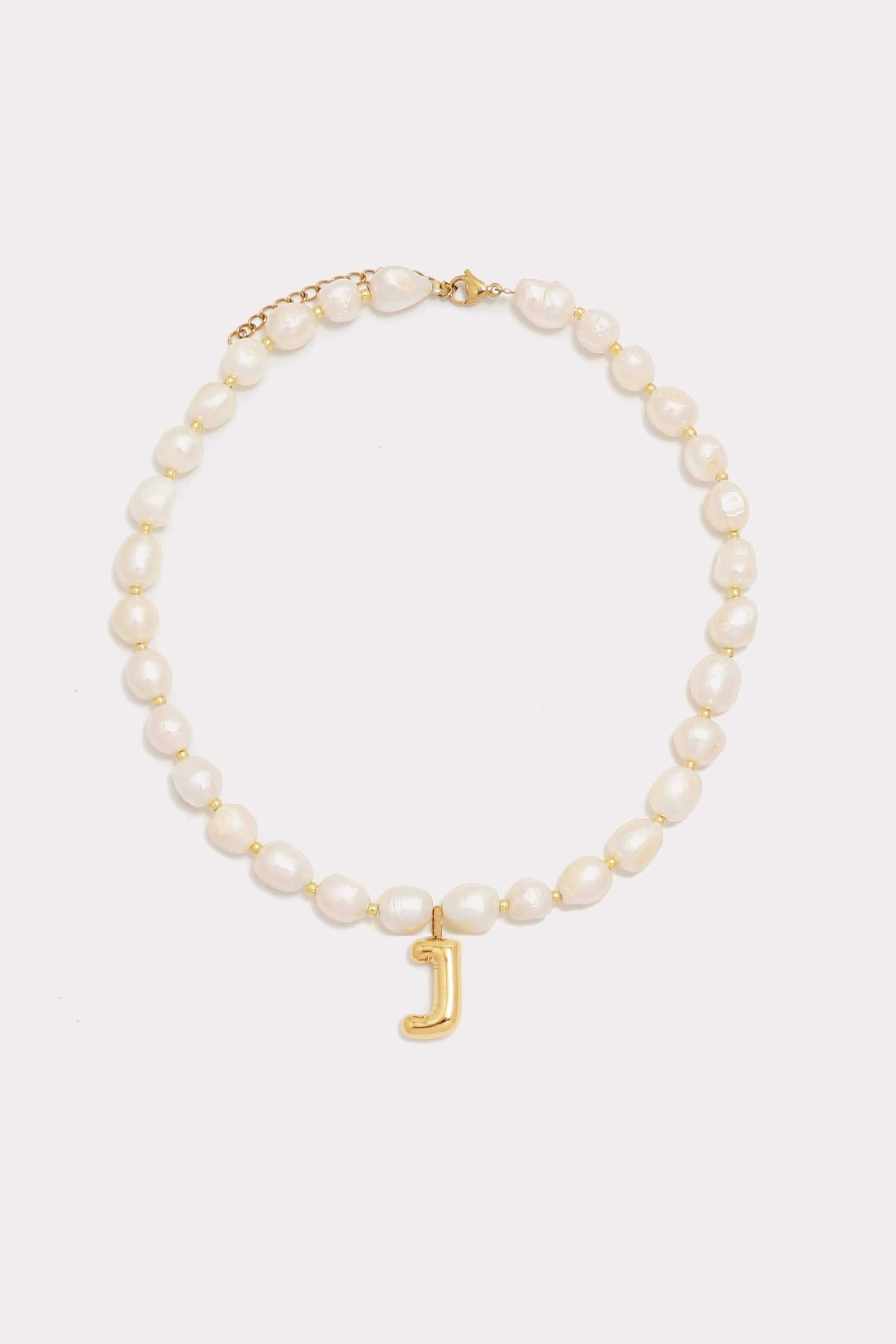 Ren Bubble Initial Necklace