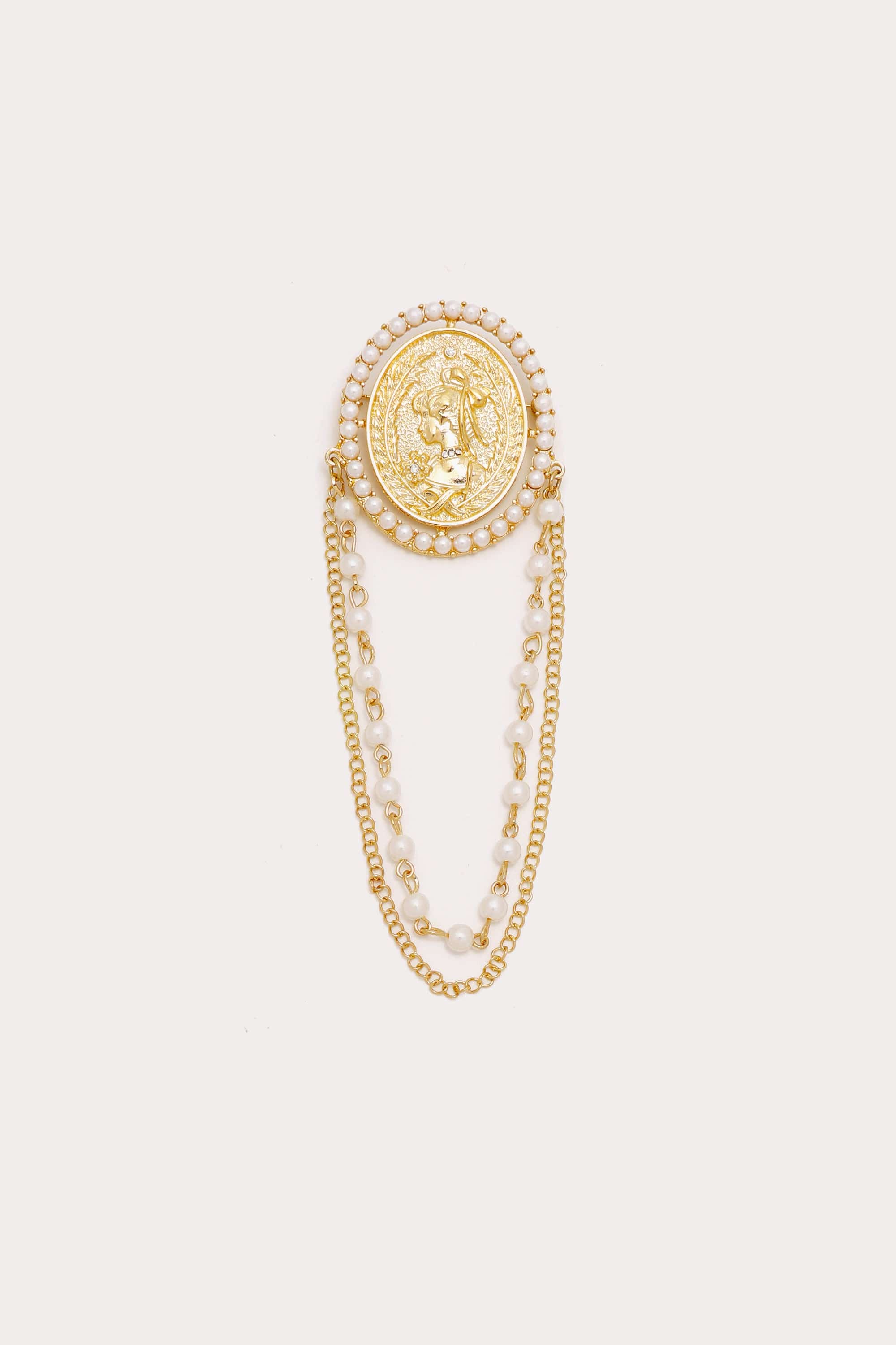 Medallion Brooch