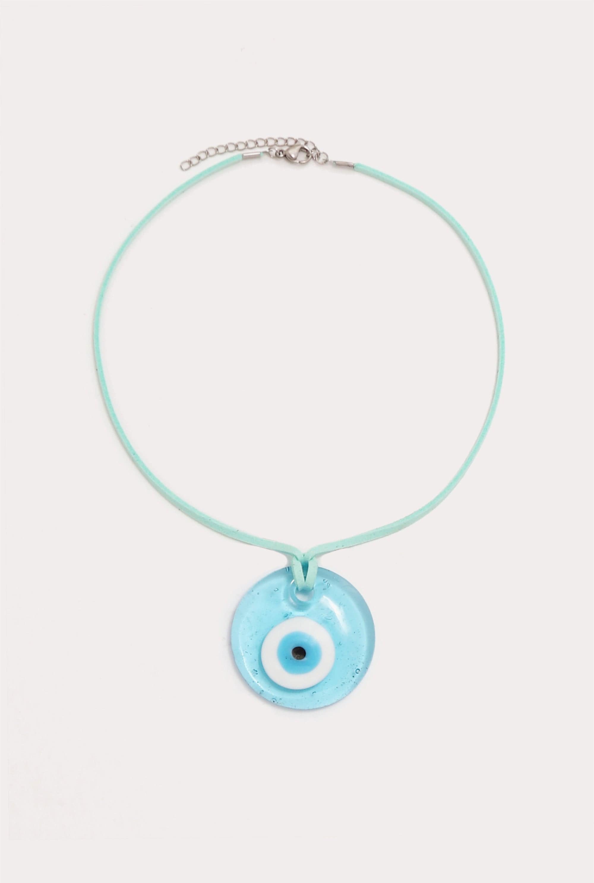 Evil Eye Cord Necklace