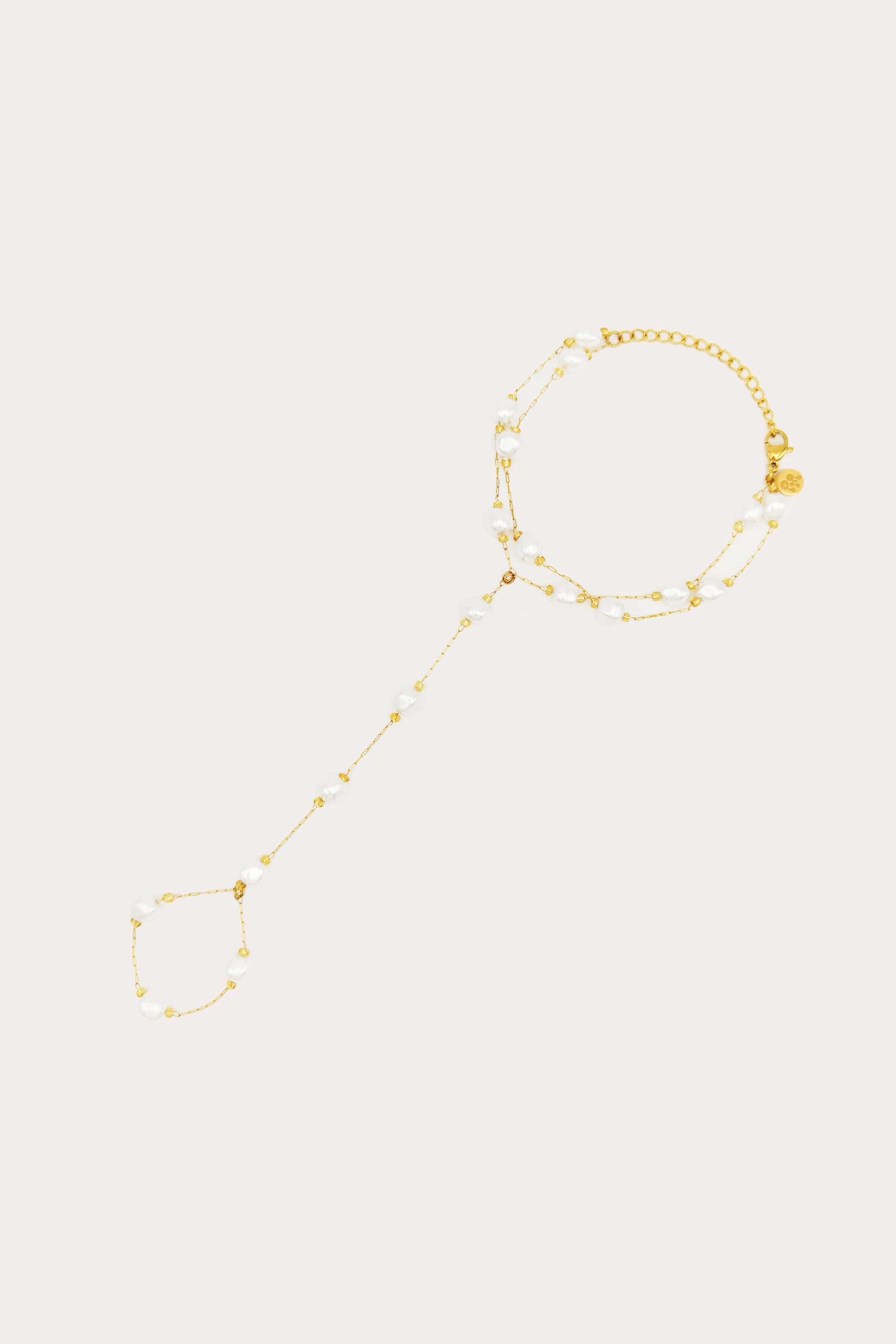 Rosa Hand Chain Bracelet