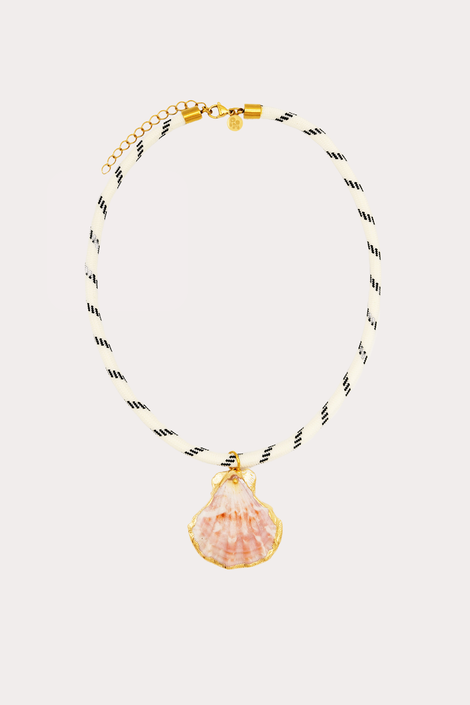 Shell Charm Paracord Necklace