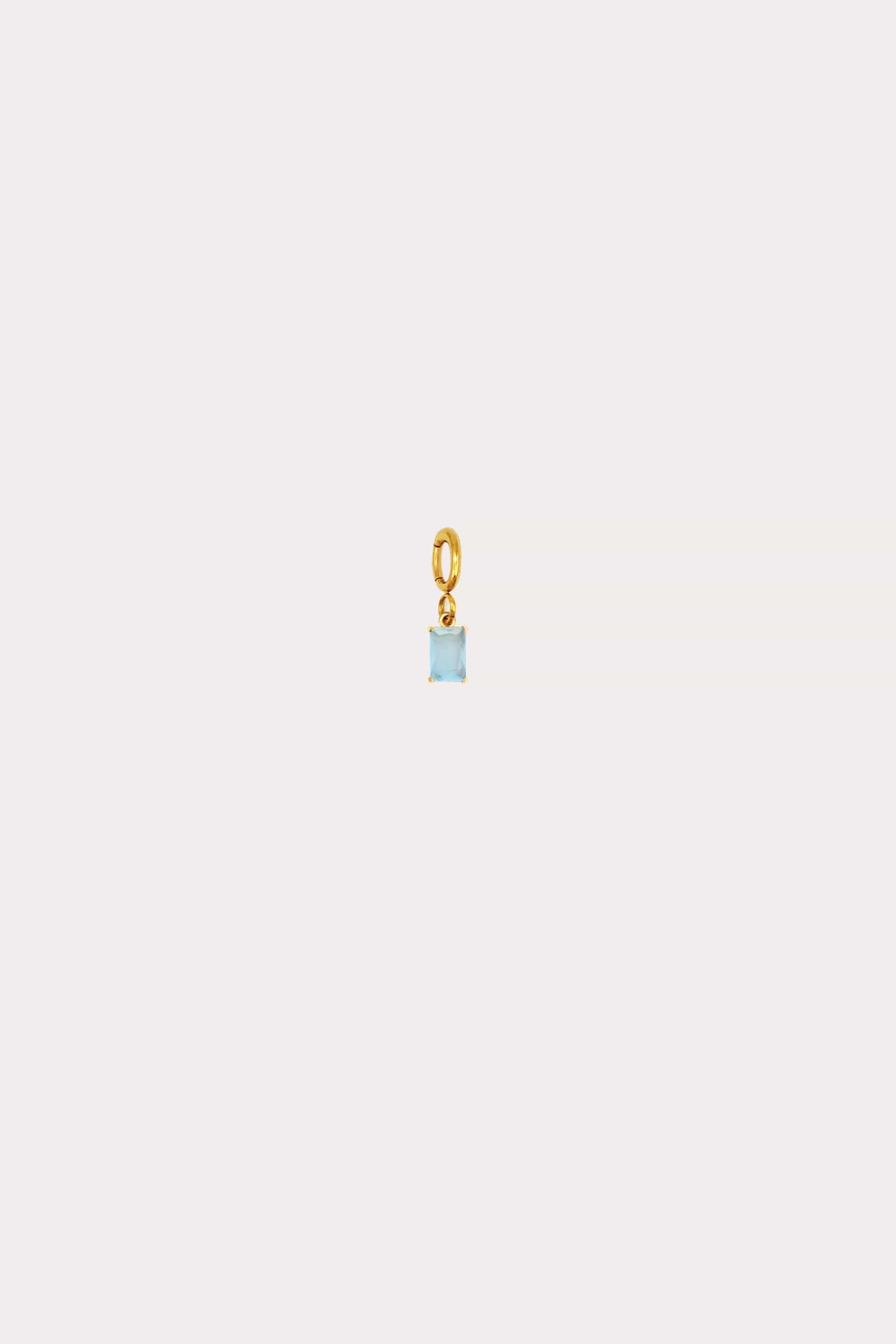 Birthstone Square Charm