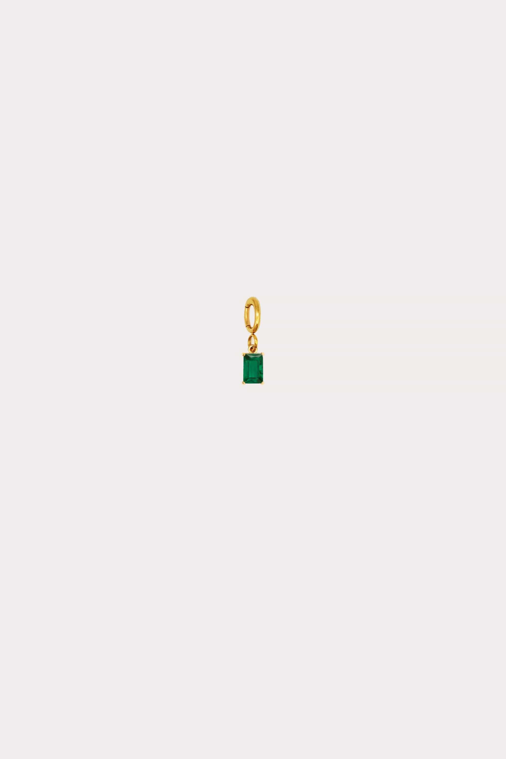 Birthstone Square Charm