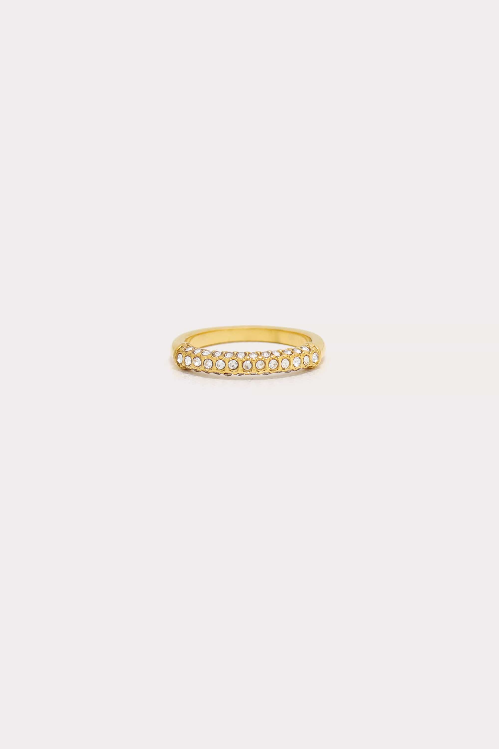 Pave Stone Ring