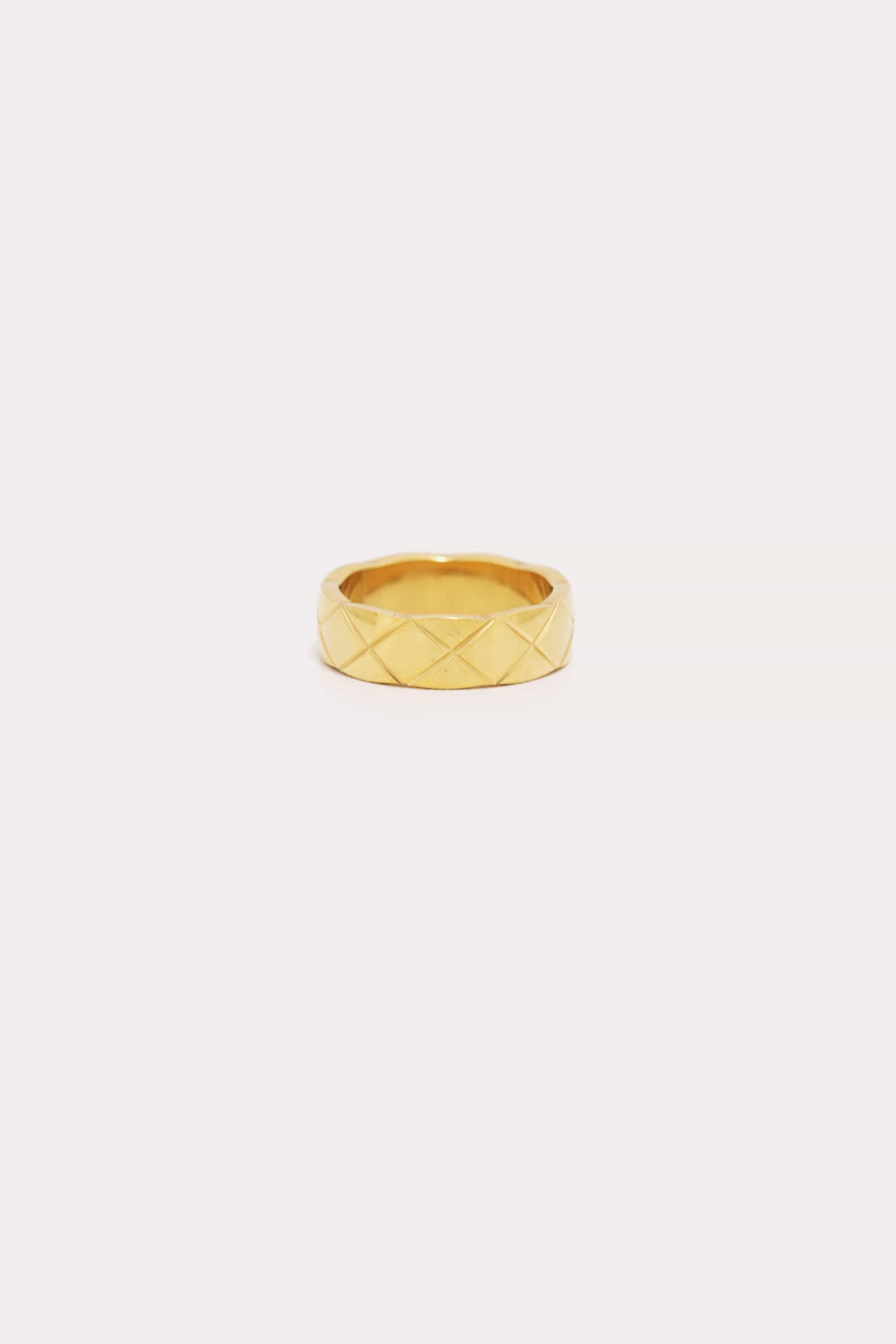 Crossed Band Ring