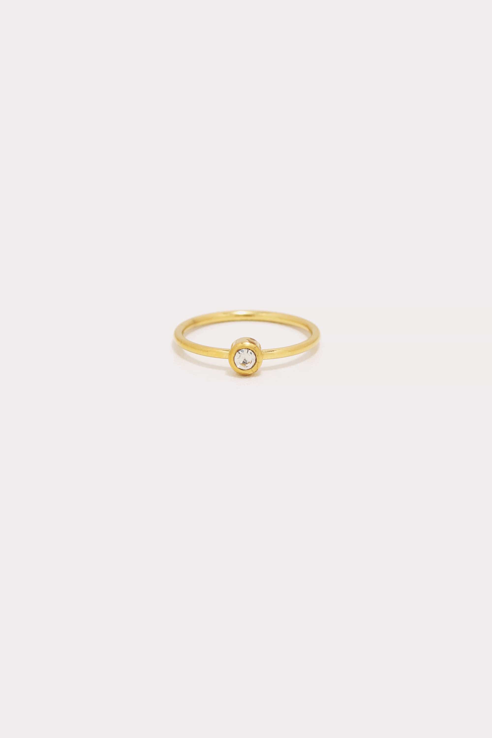 Bezel Stone Ring