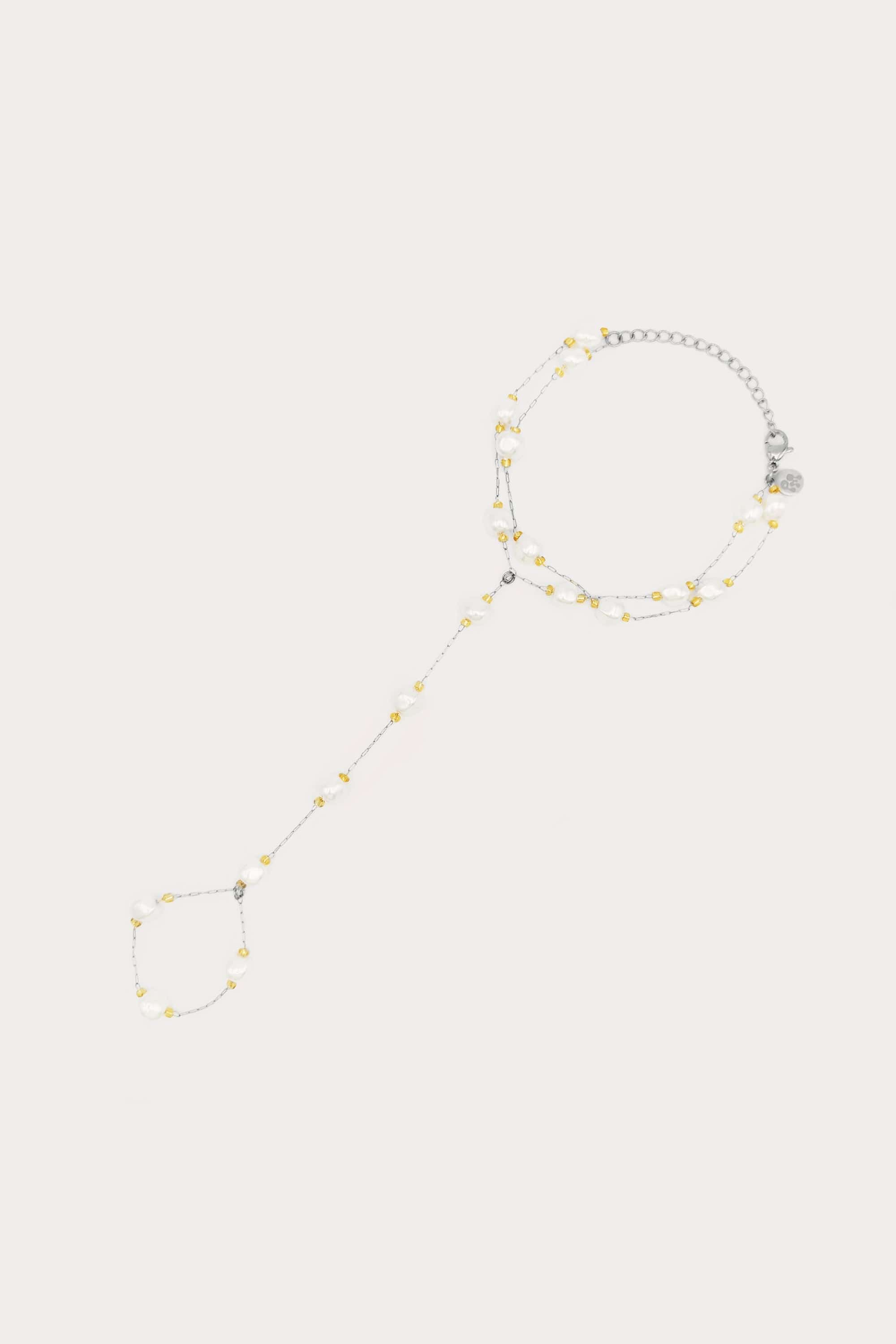Rosa Hand Chain Bracelet