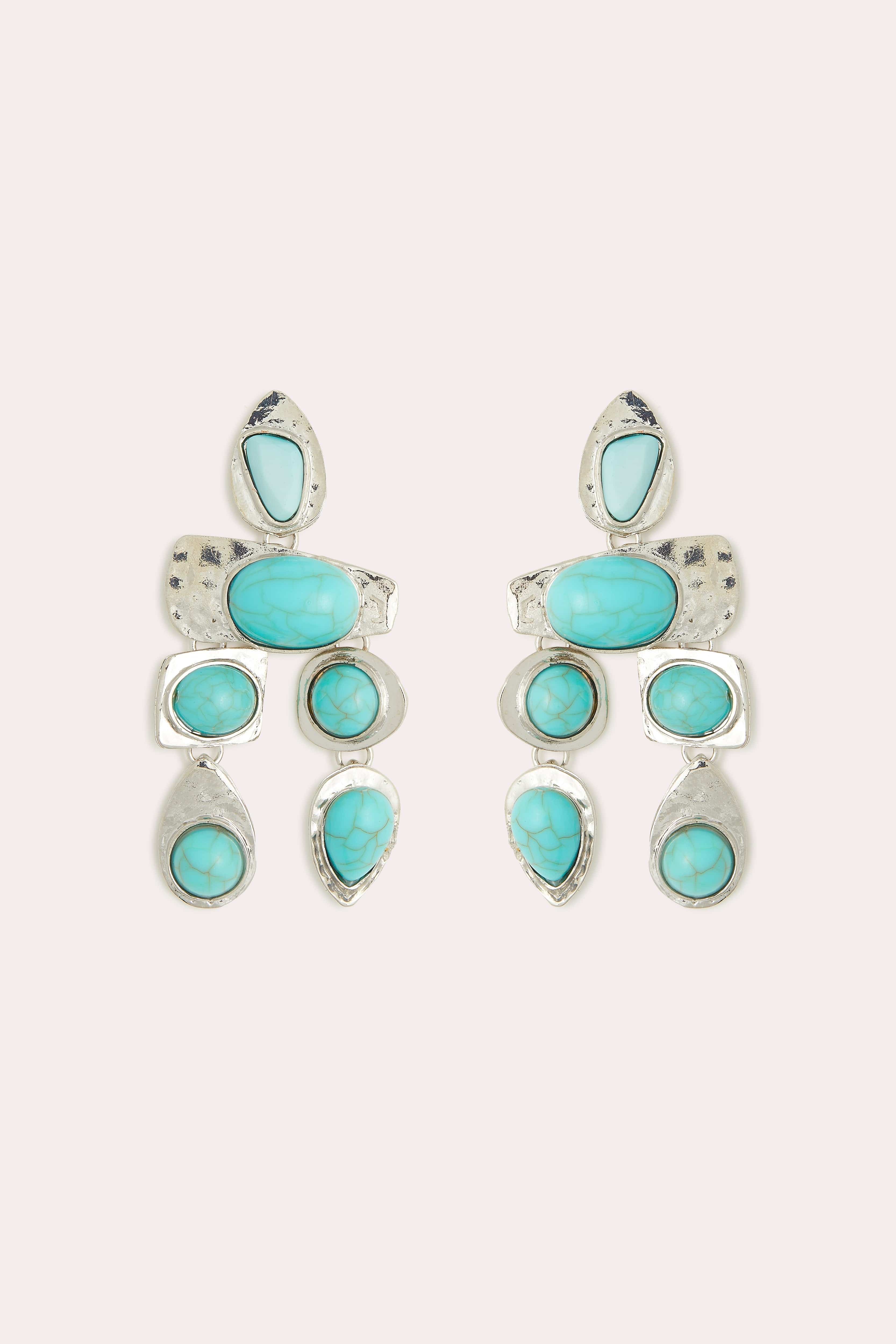 Multi Stone Earrings