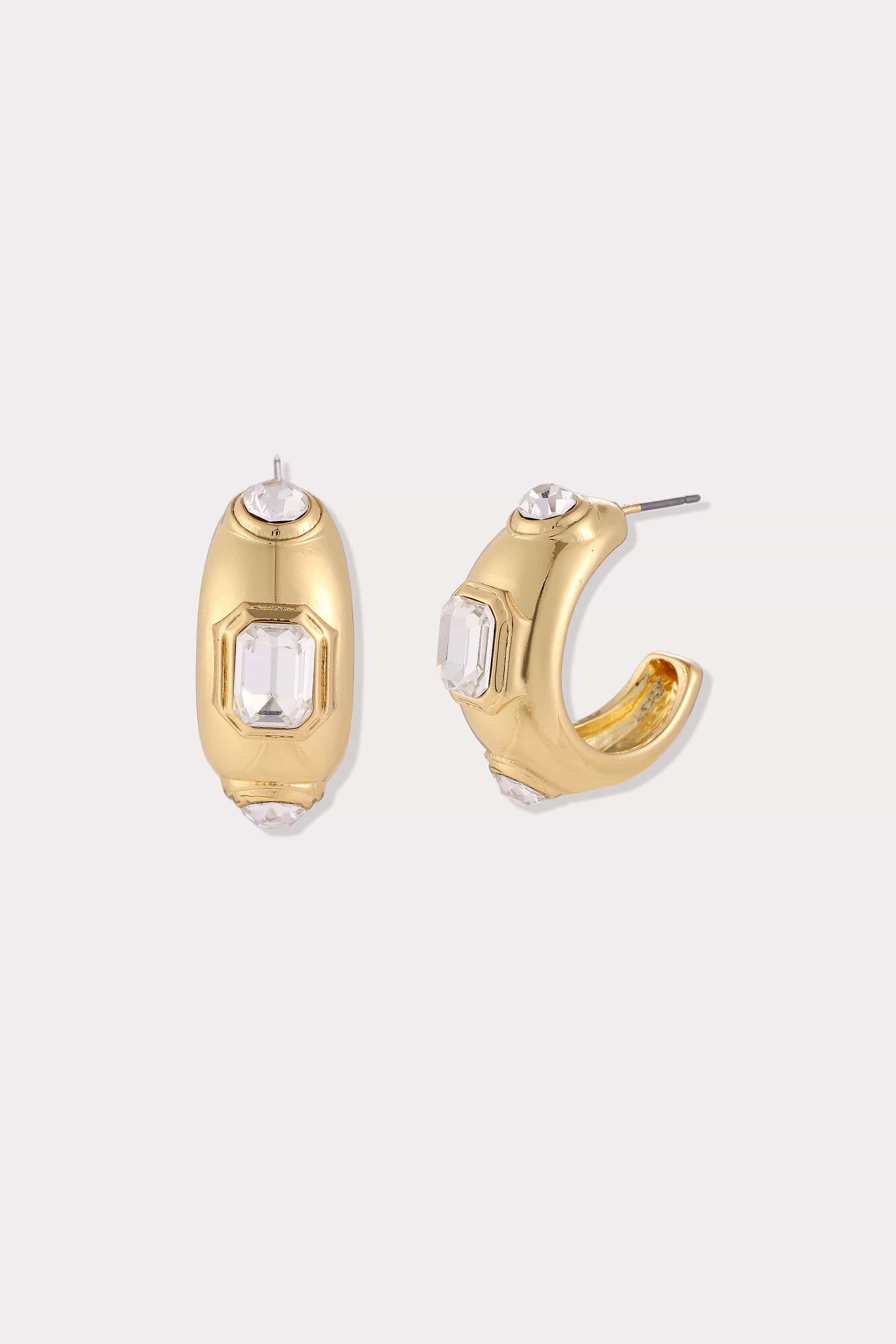 Gardenia Hoops