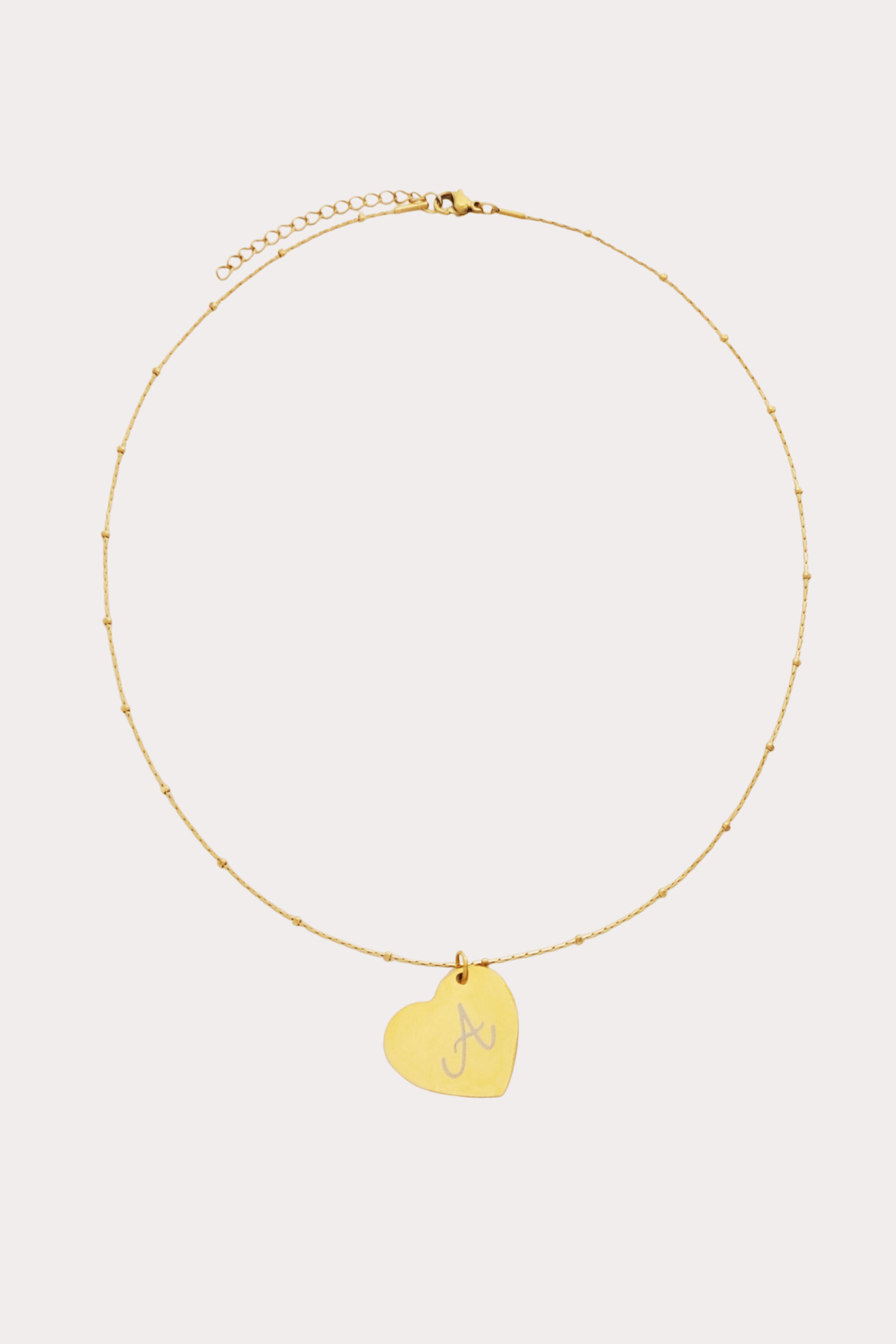 Initial Love Letter Necklace
