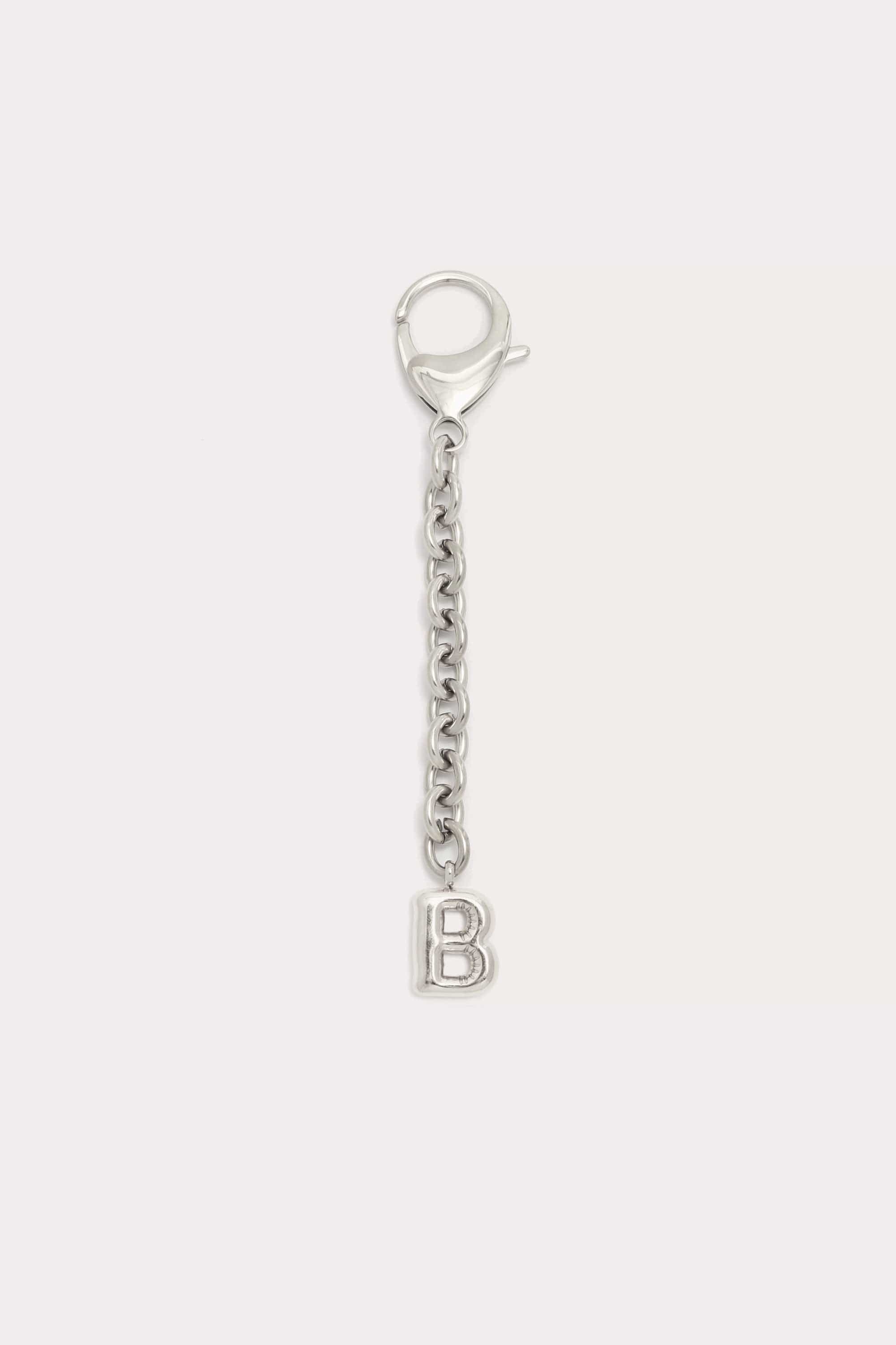 Bubble Initial Keychain