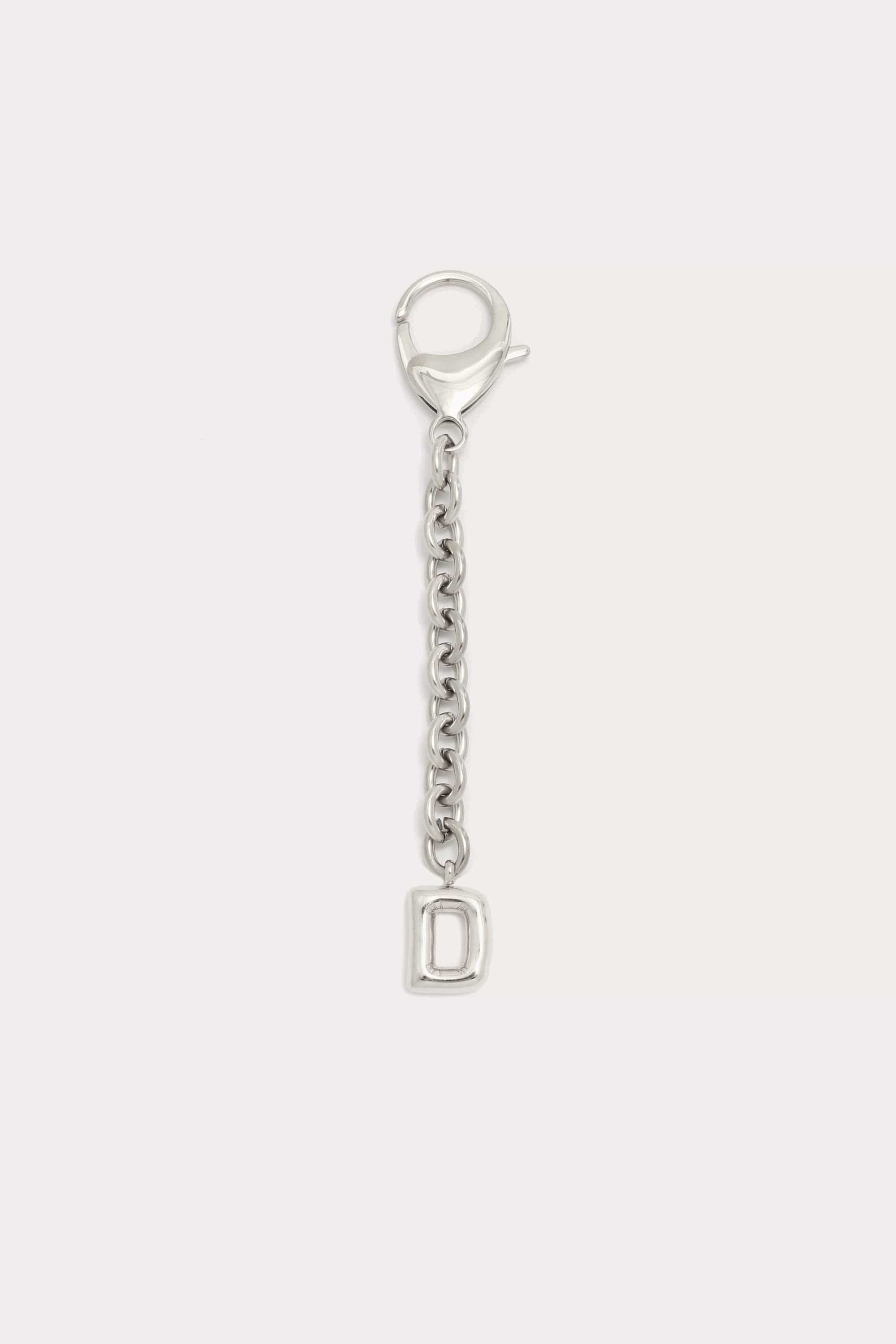 Bubble Initial Keychain