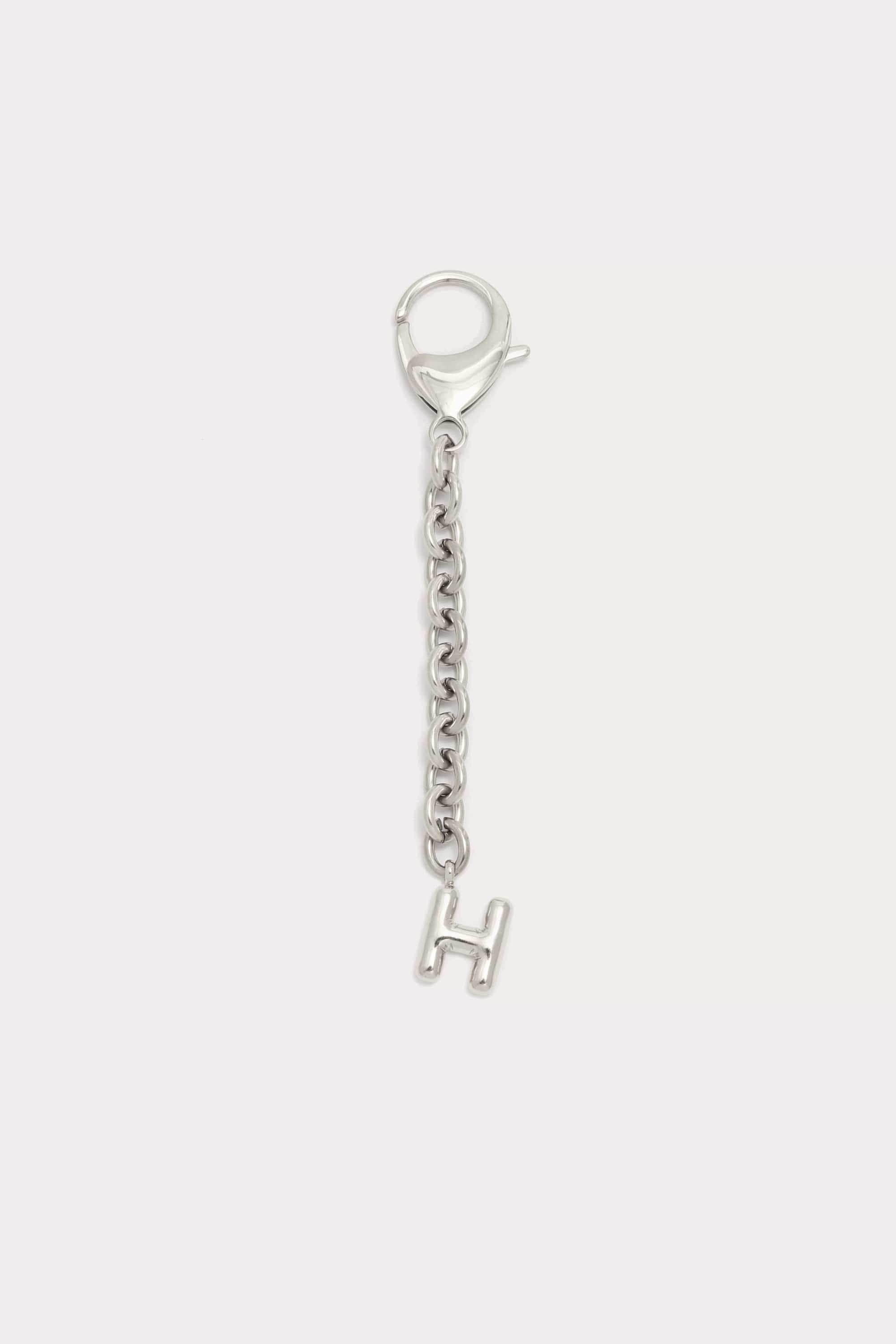 Bubble Initial Keychain