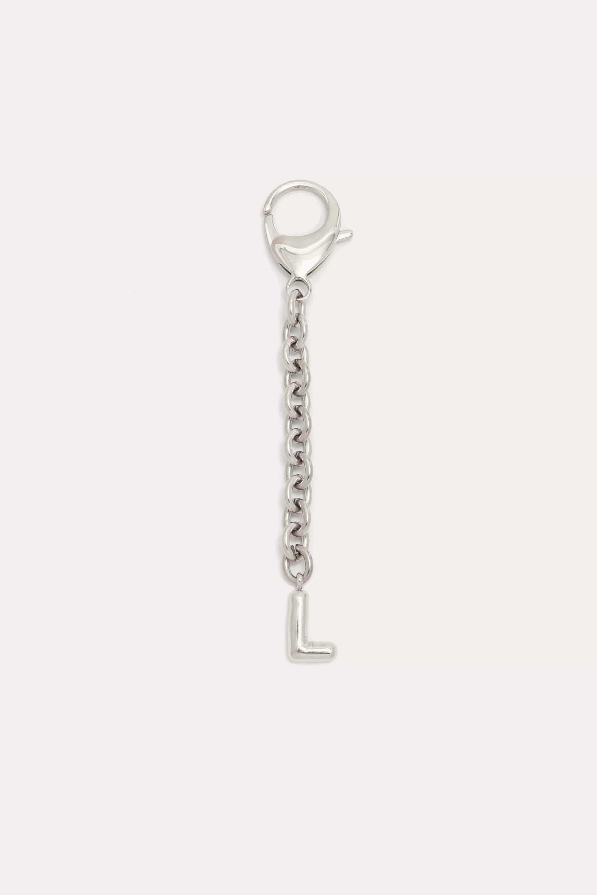 Bubble Initial Keychain