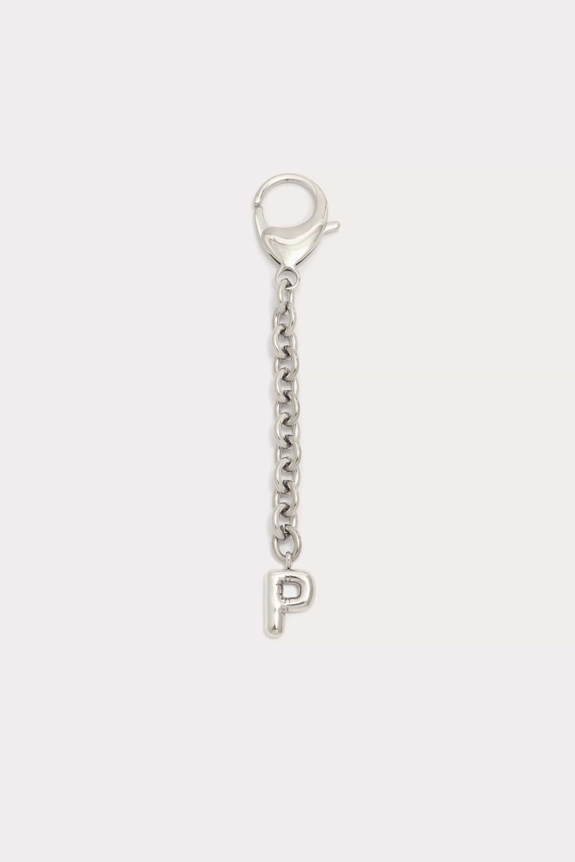 Bubble Initial Keychain