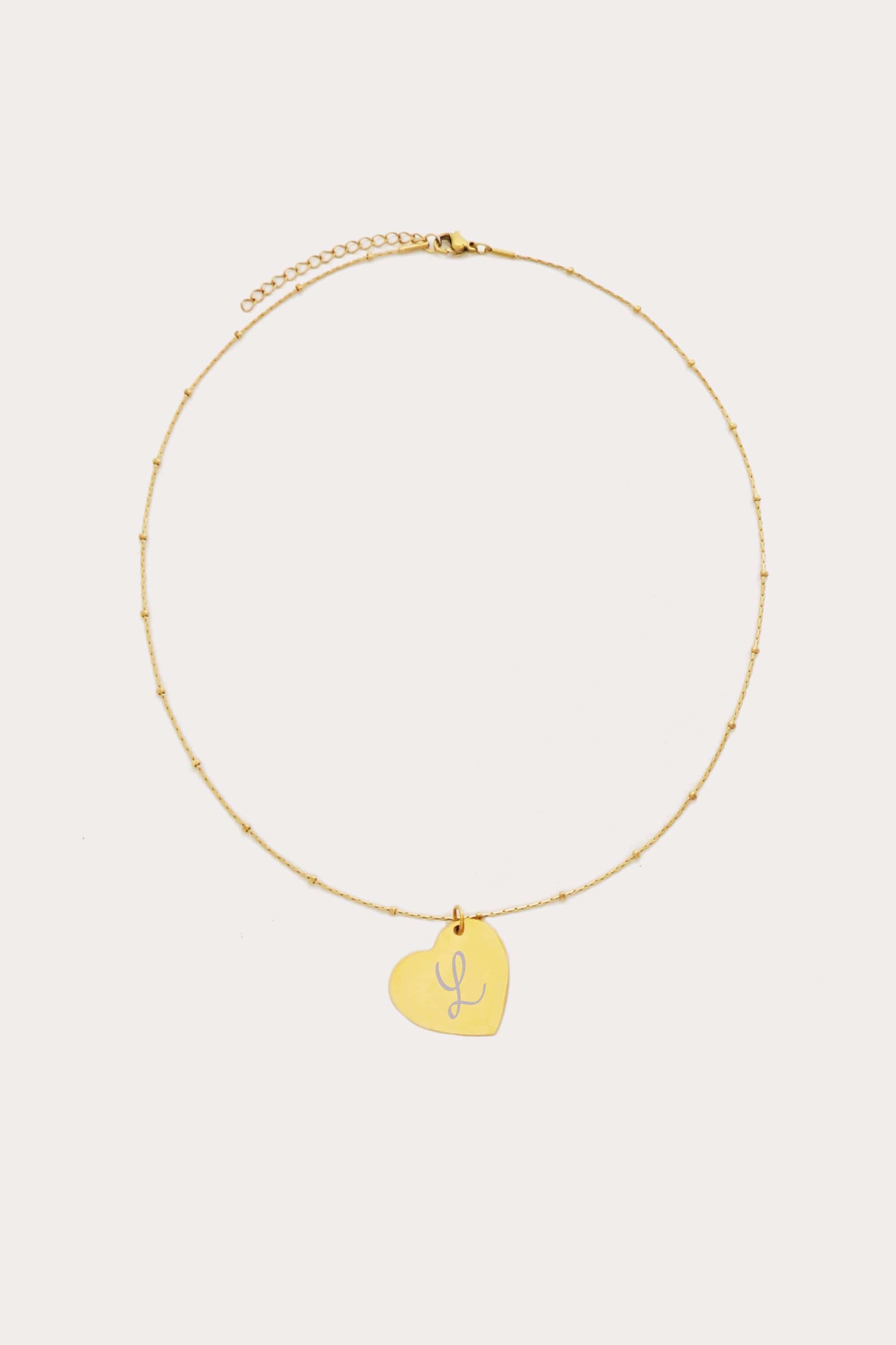 Initial Love Letter Necklace