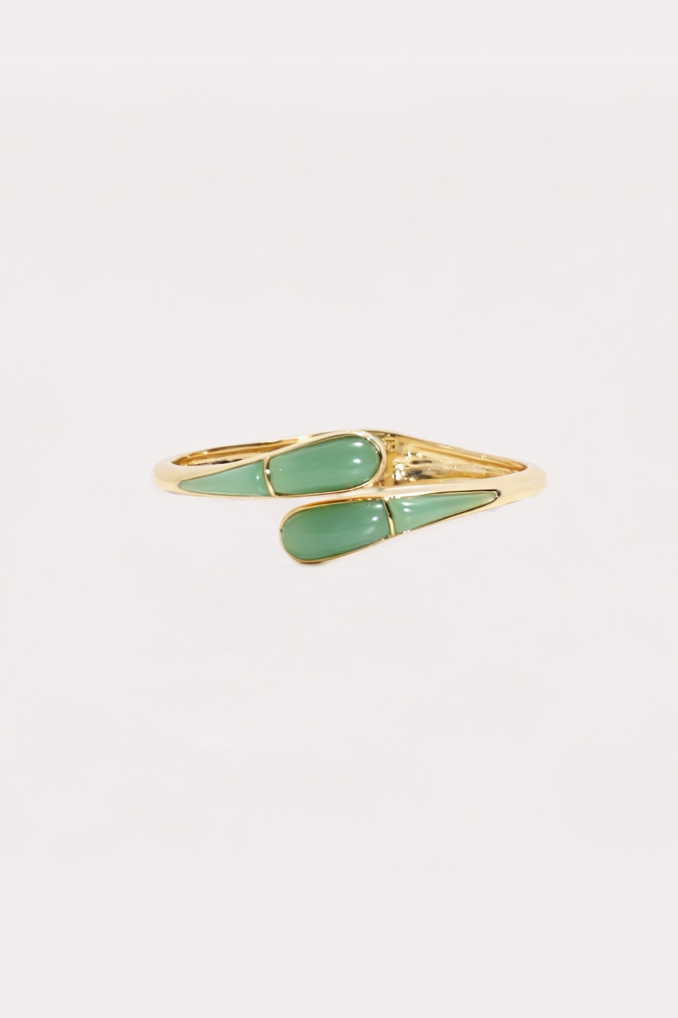 Thin Livorno Stone Wrap Cuff